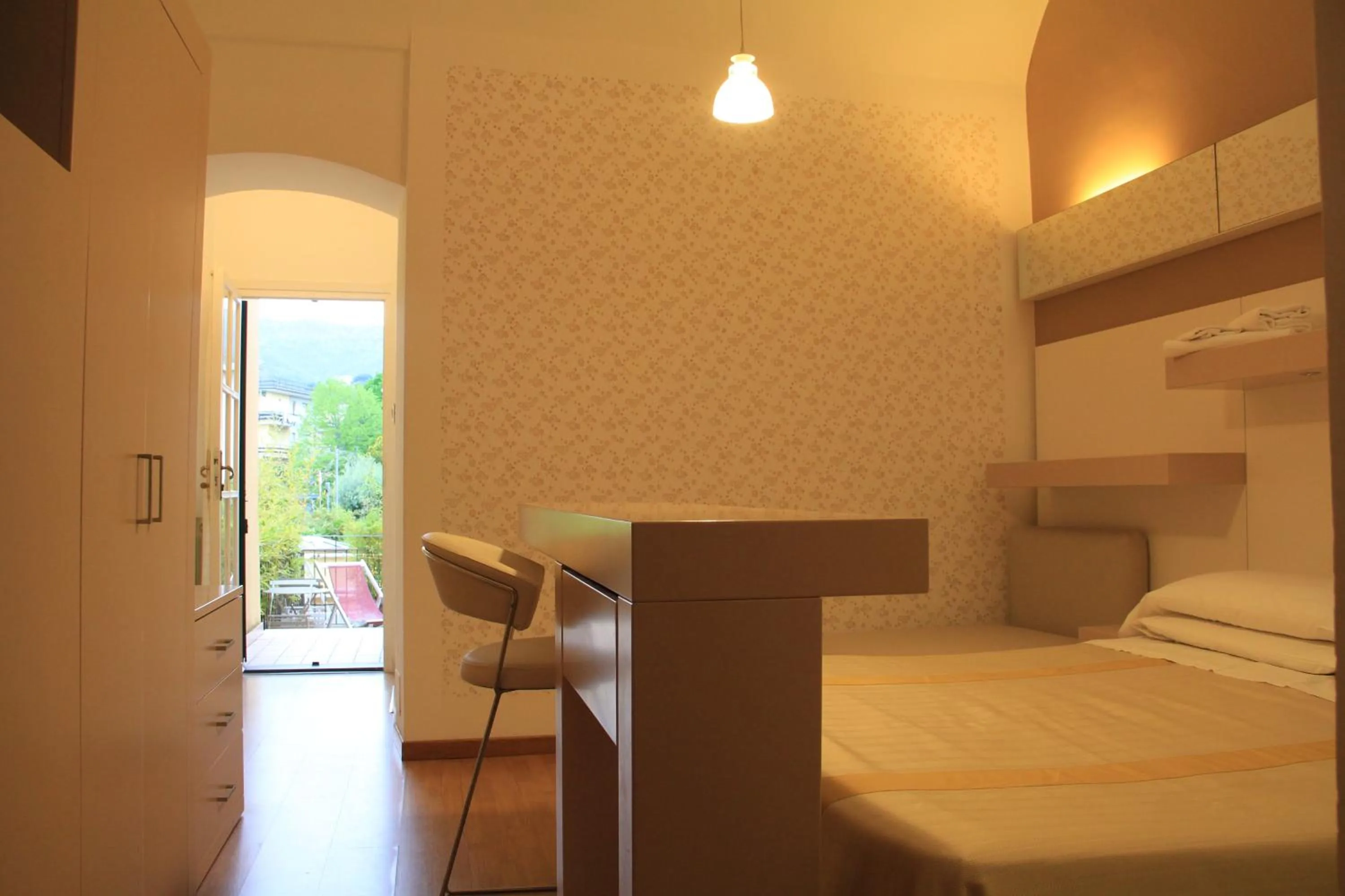 Bedroom, Bed in Hotel Melograno