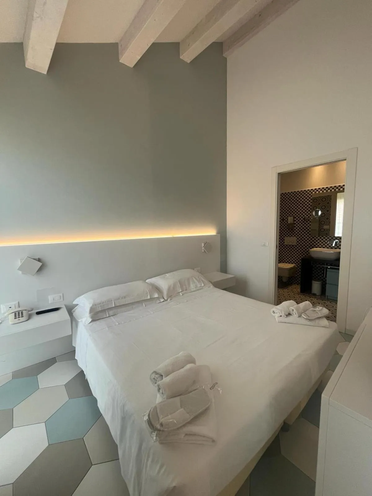 Bedroom, Bed in Hotel Melograno