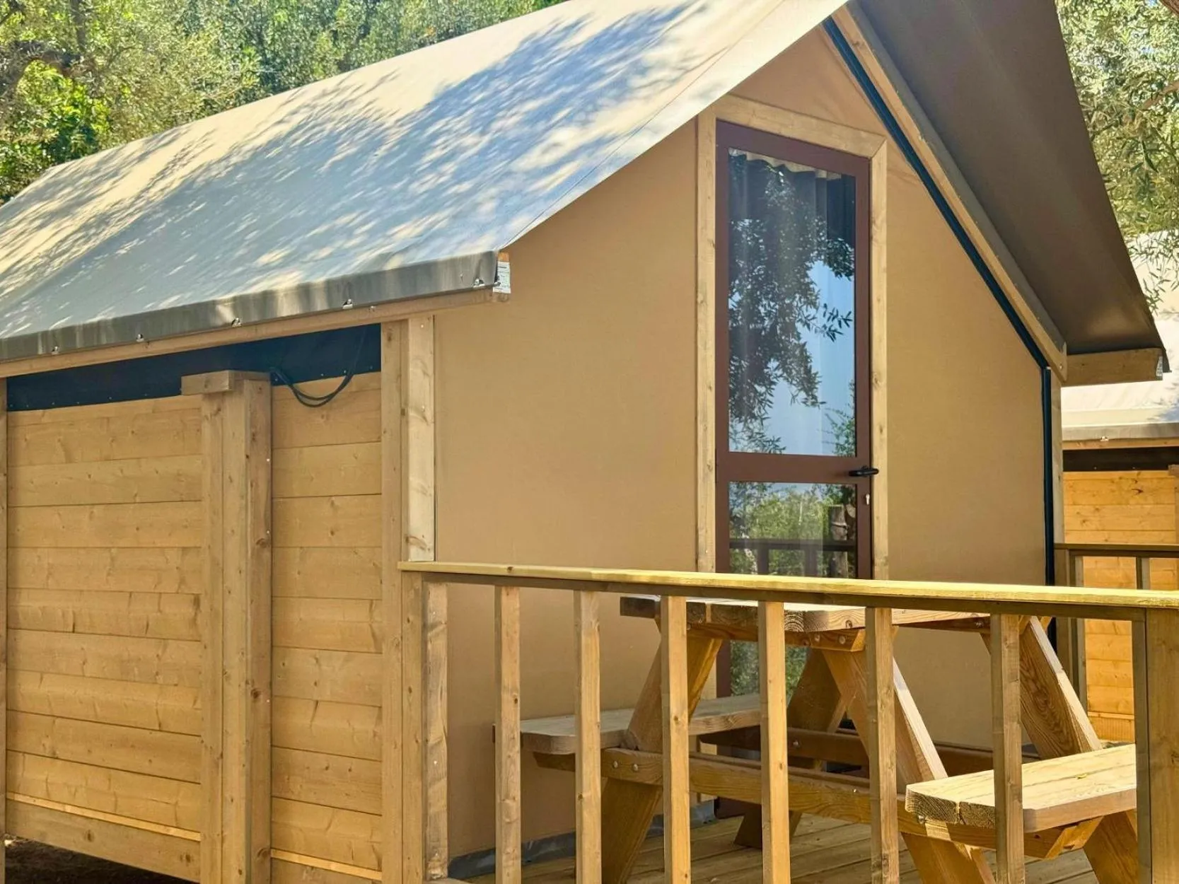 Property building in Hostel & Glamping Santa Fortunata