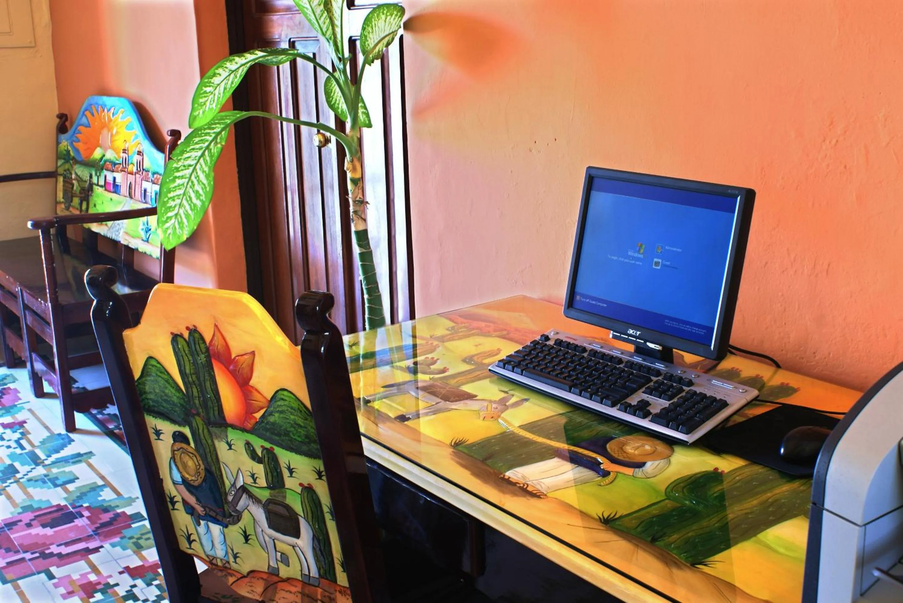 Lobby or reception in Hotel del Peregrino Boutique Hotel