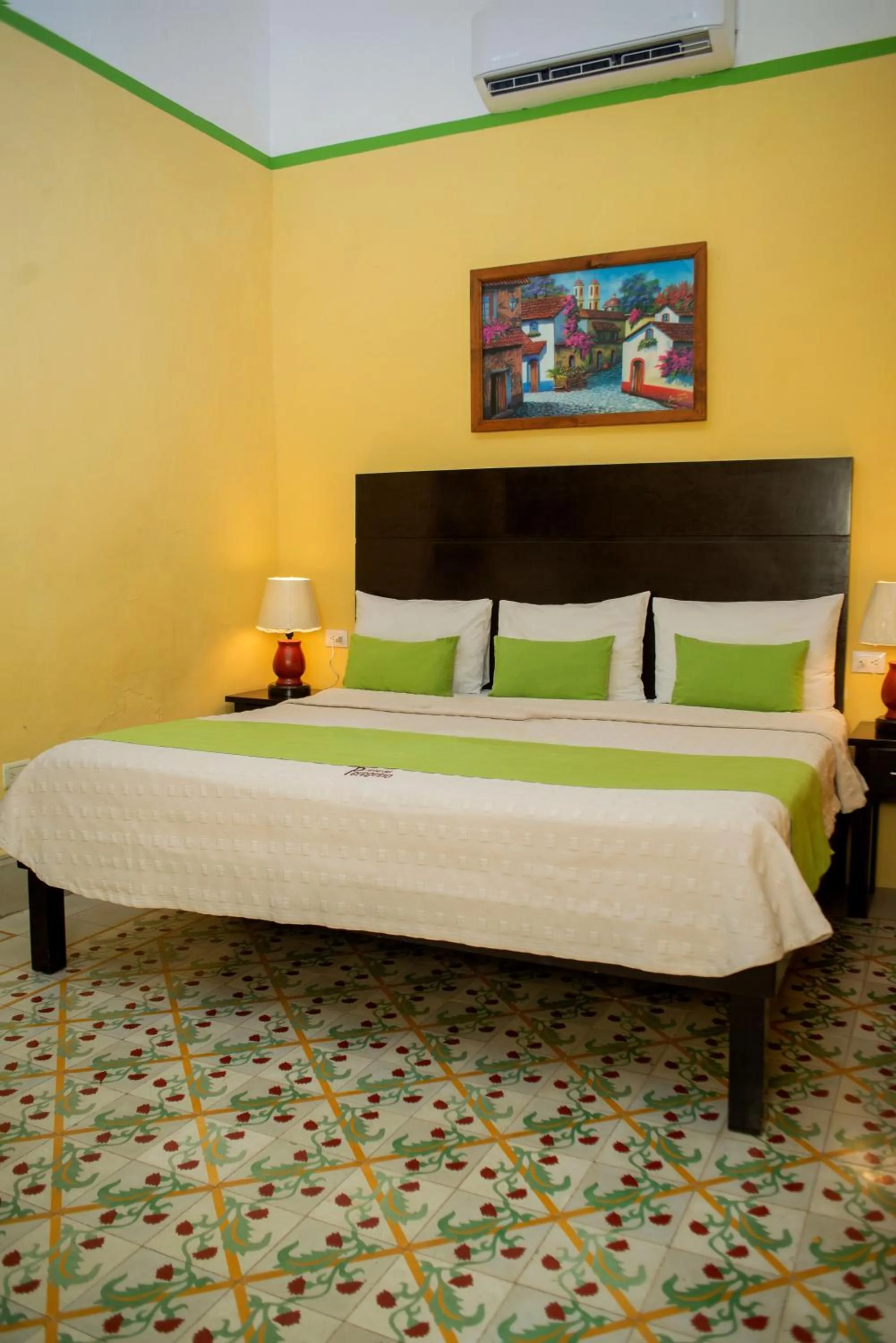Bed in Hotel del Peregrino Boutique Hotel