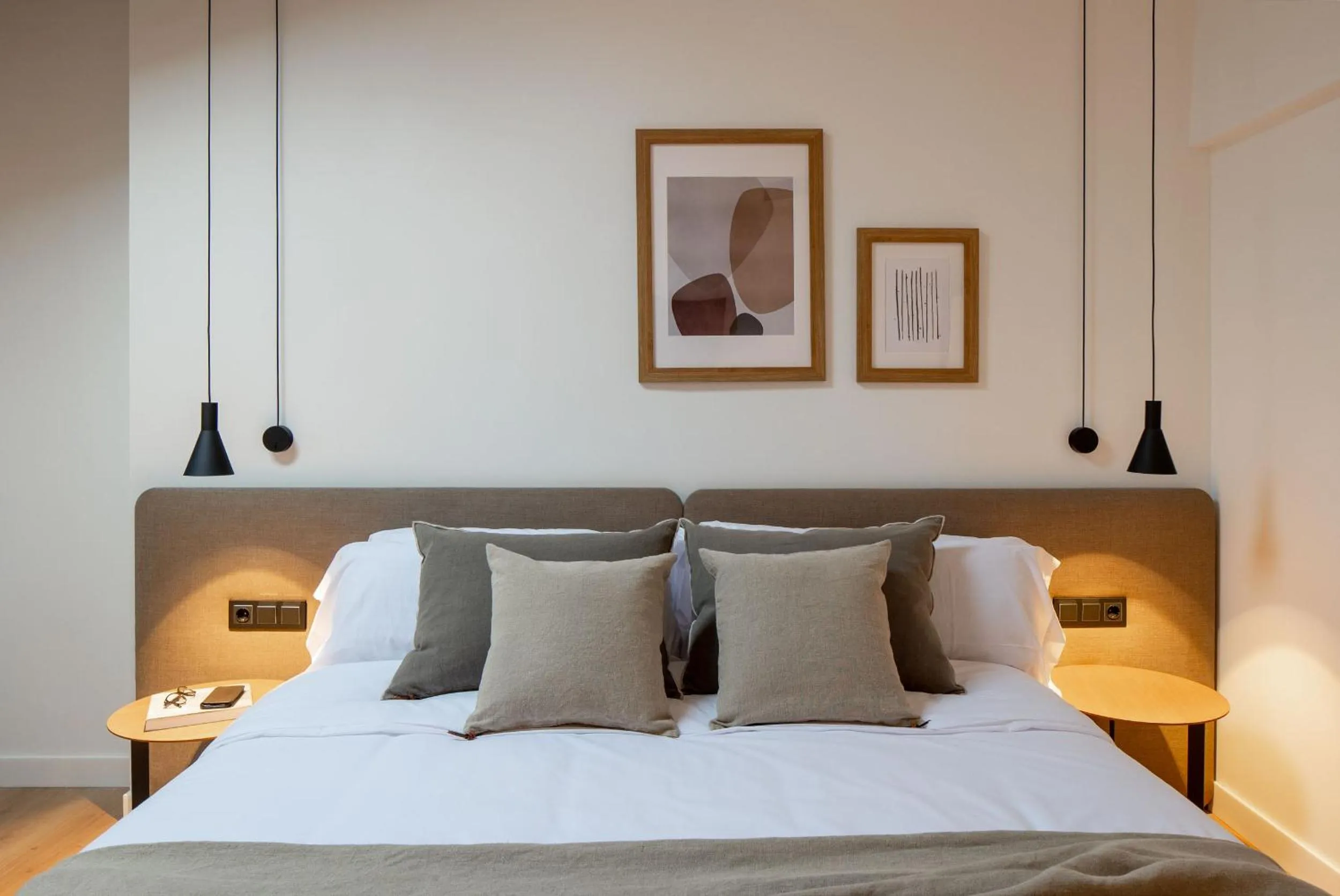 Bed in EtxeAundi Hotel Boutique