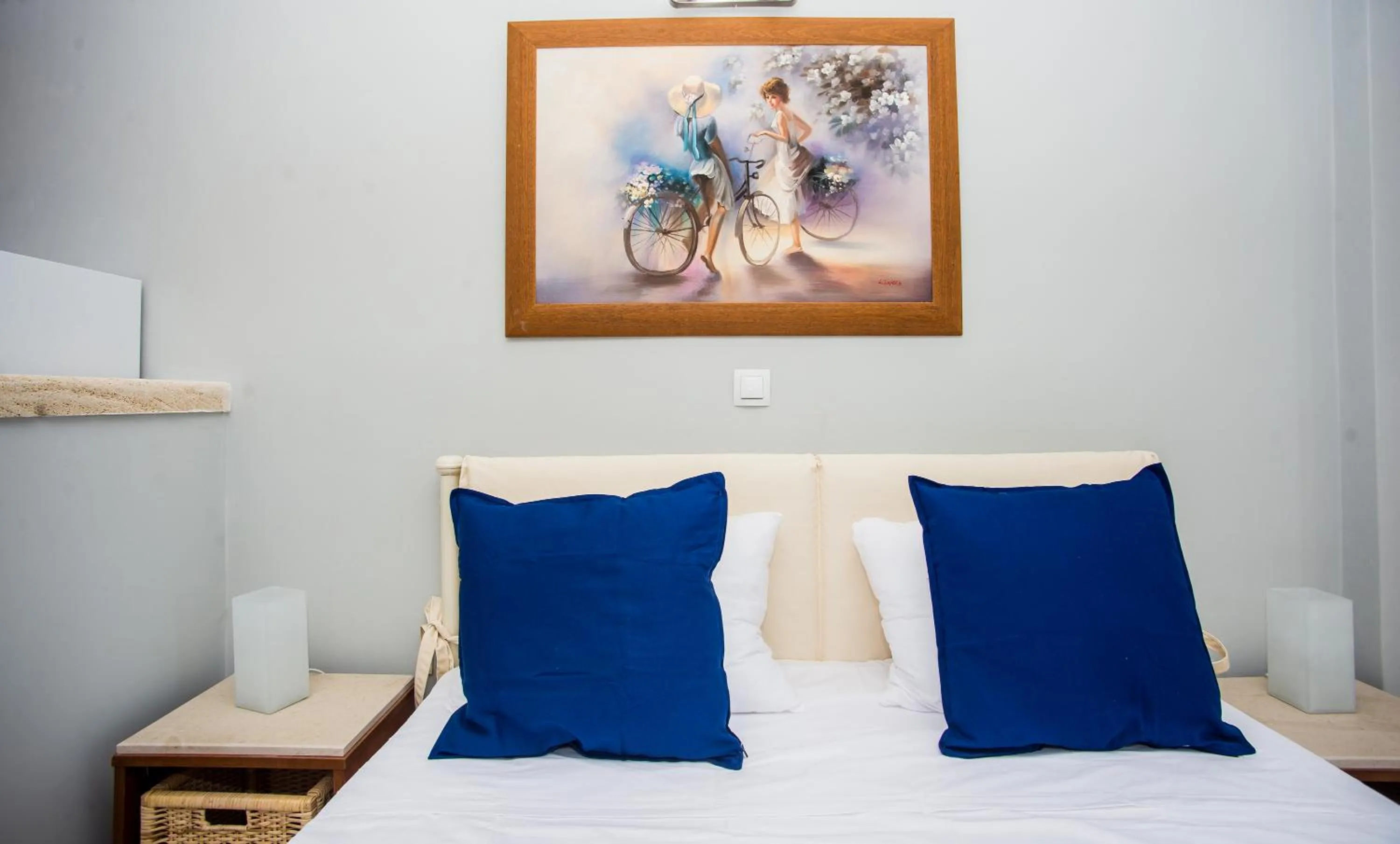 Bed in Xenia Ionis luxury apartments