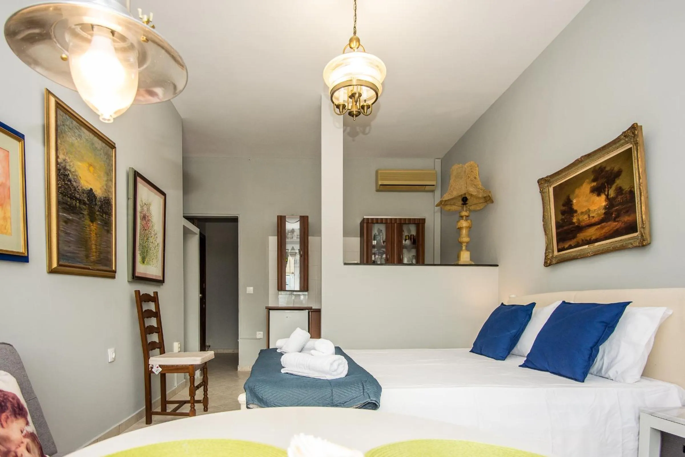 Bed in Xenia Ionis luxury apartments