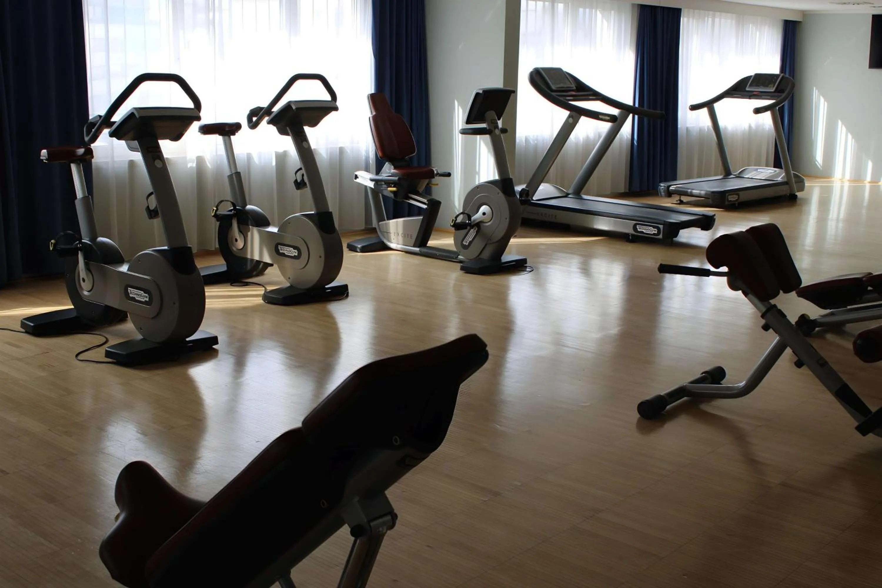 Fitness centre/facilities in Park Inn by Radisson Linz
