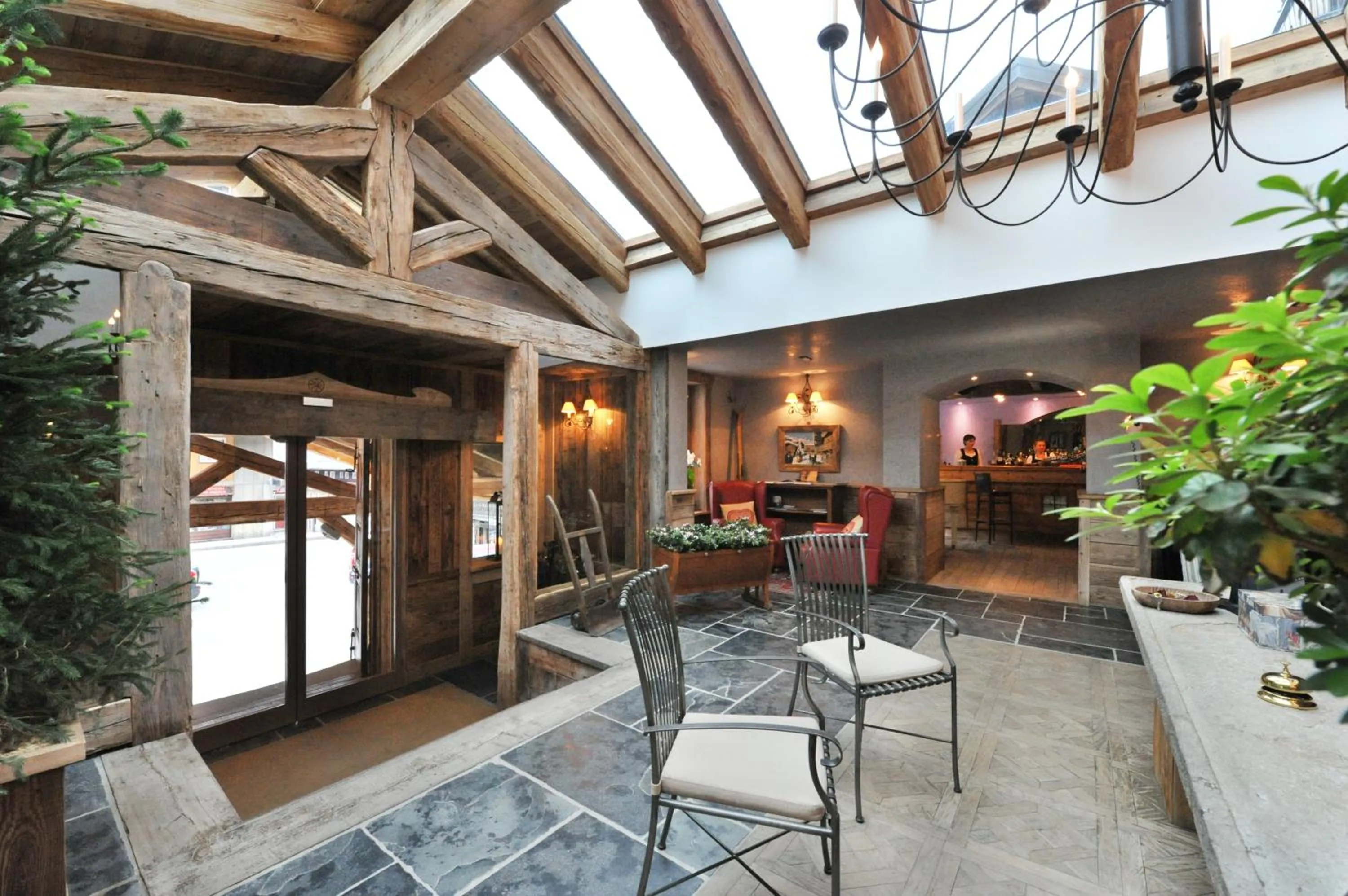 Lobby or reception in Hotel Bucaneve