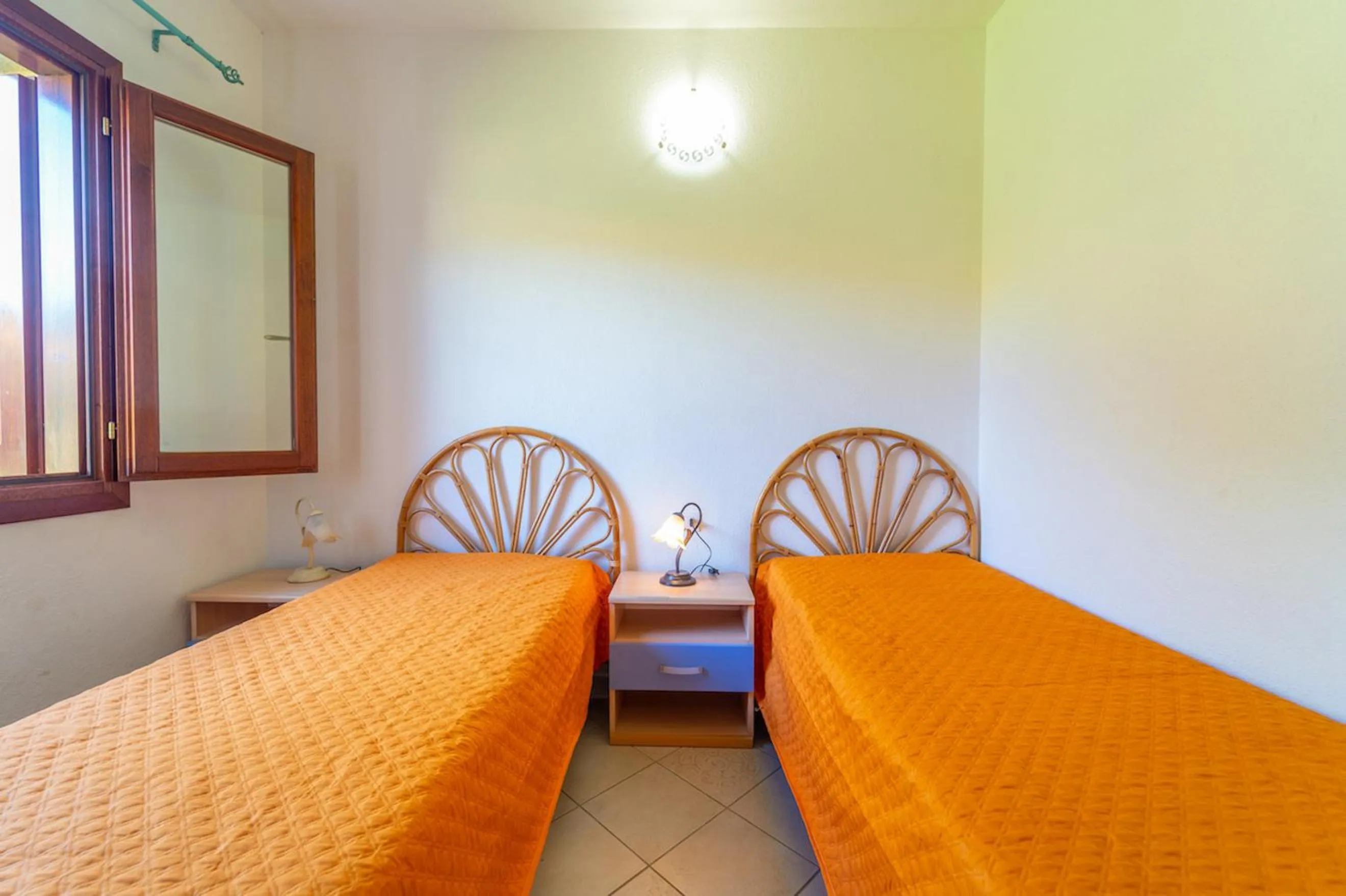 Bed in ISS Travel, L'Uddastru Panoramic Apartments - with private outdoor terrace