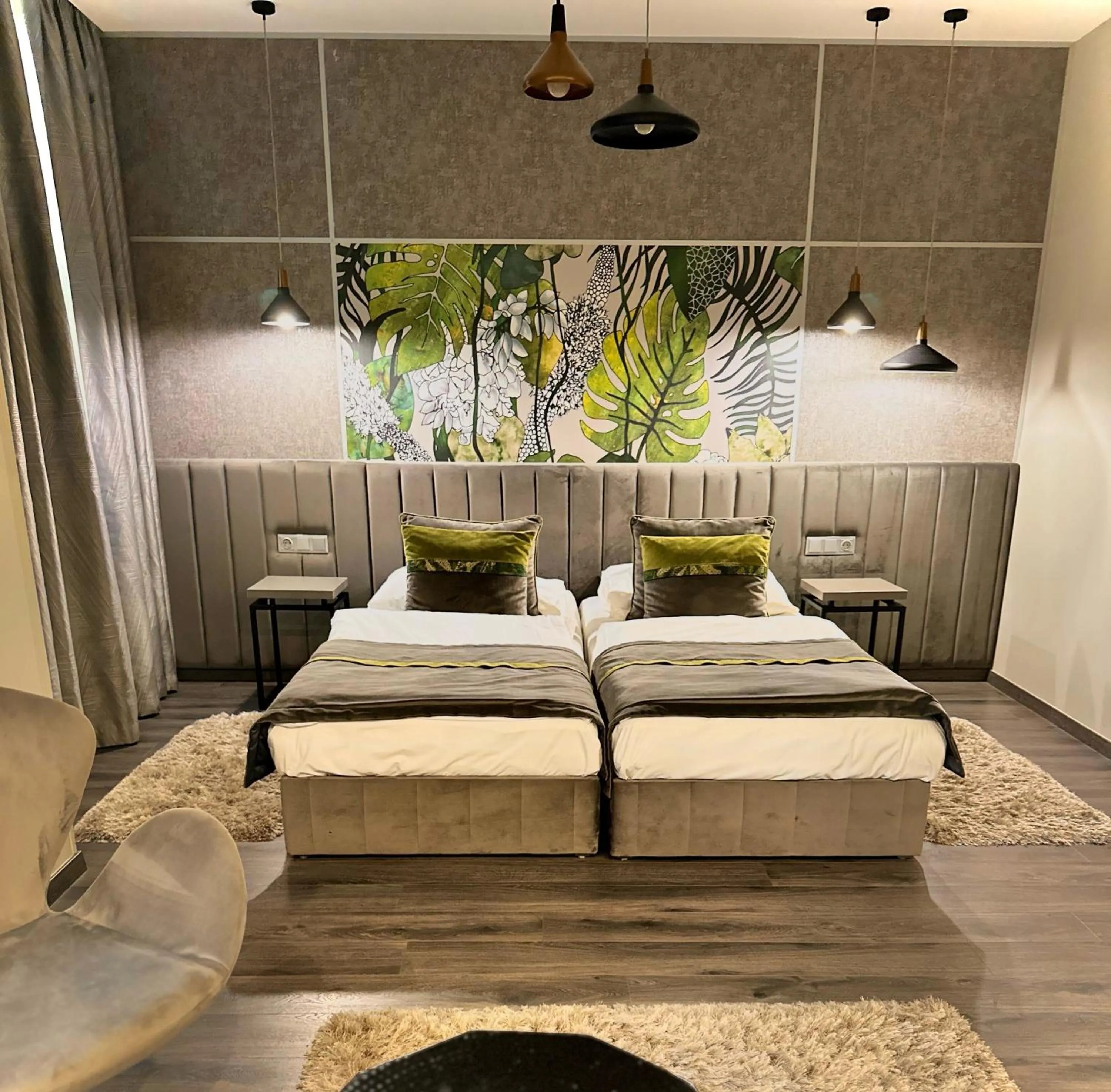 Bed in Hotel Central