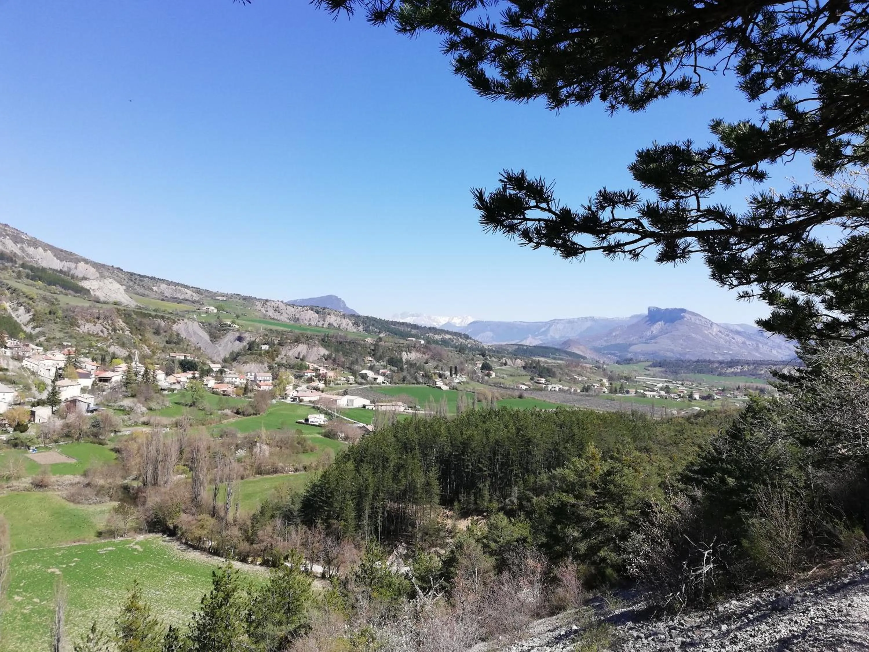 Natural landscape in Le petit nid douillet