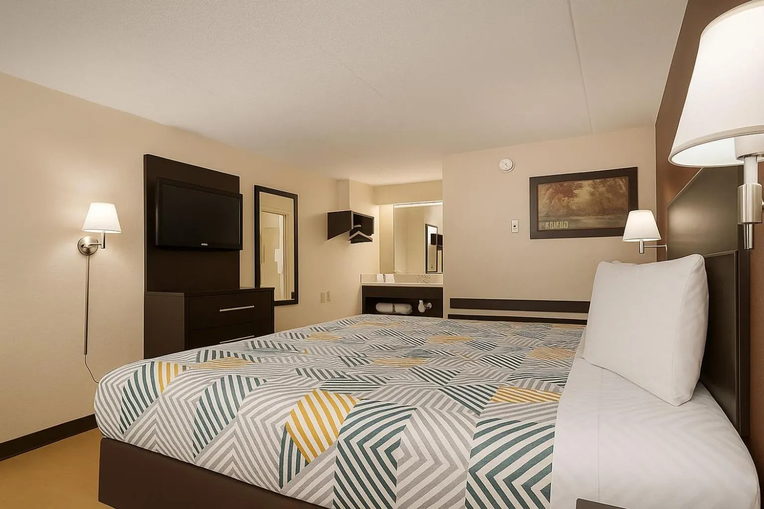 Bed in Motel 6 Smyrna, GA