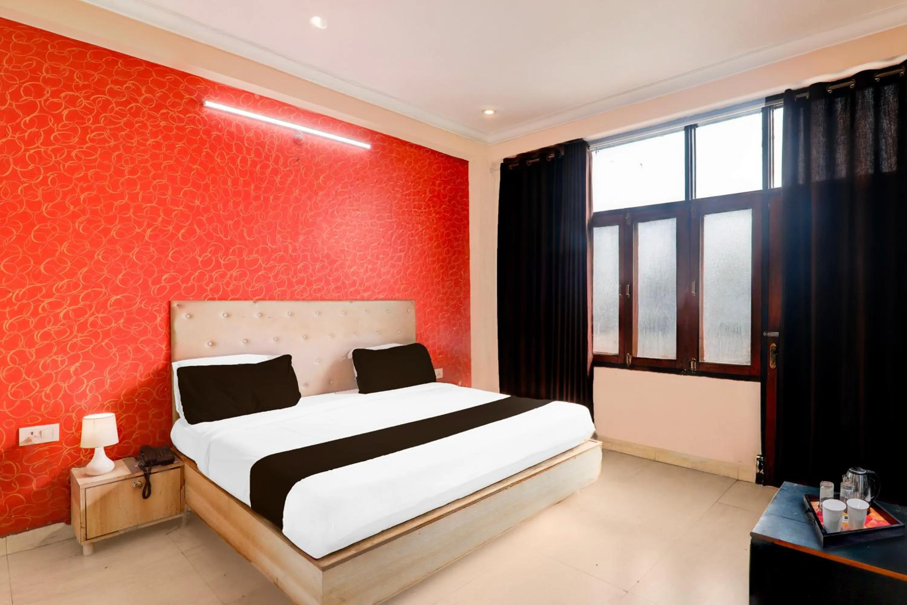Bedroom, Bed in Super Hotel O Sharda Nagar Lucknow