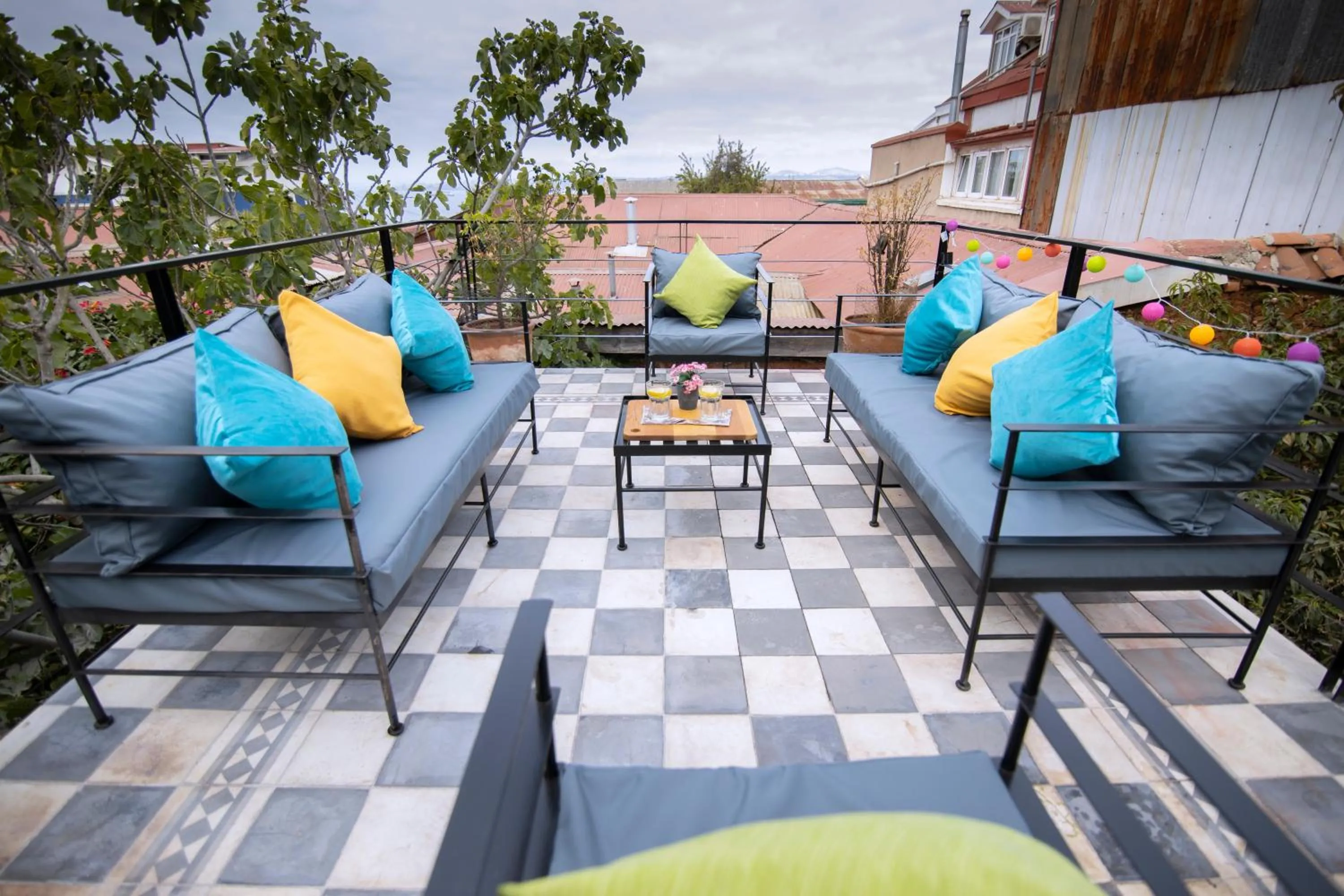 Balcony/Terrace in New Voga Hotel Boutique