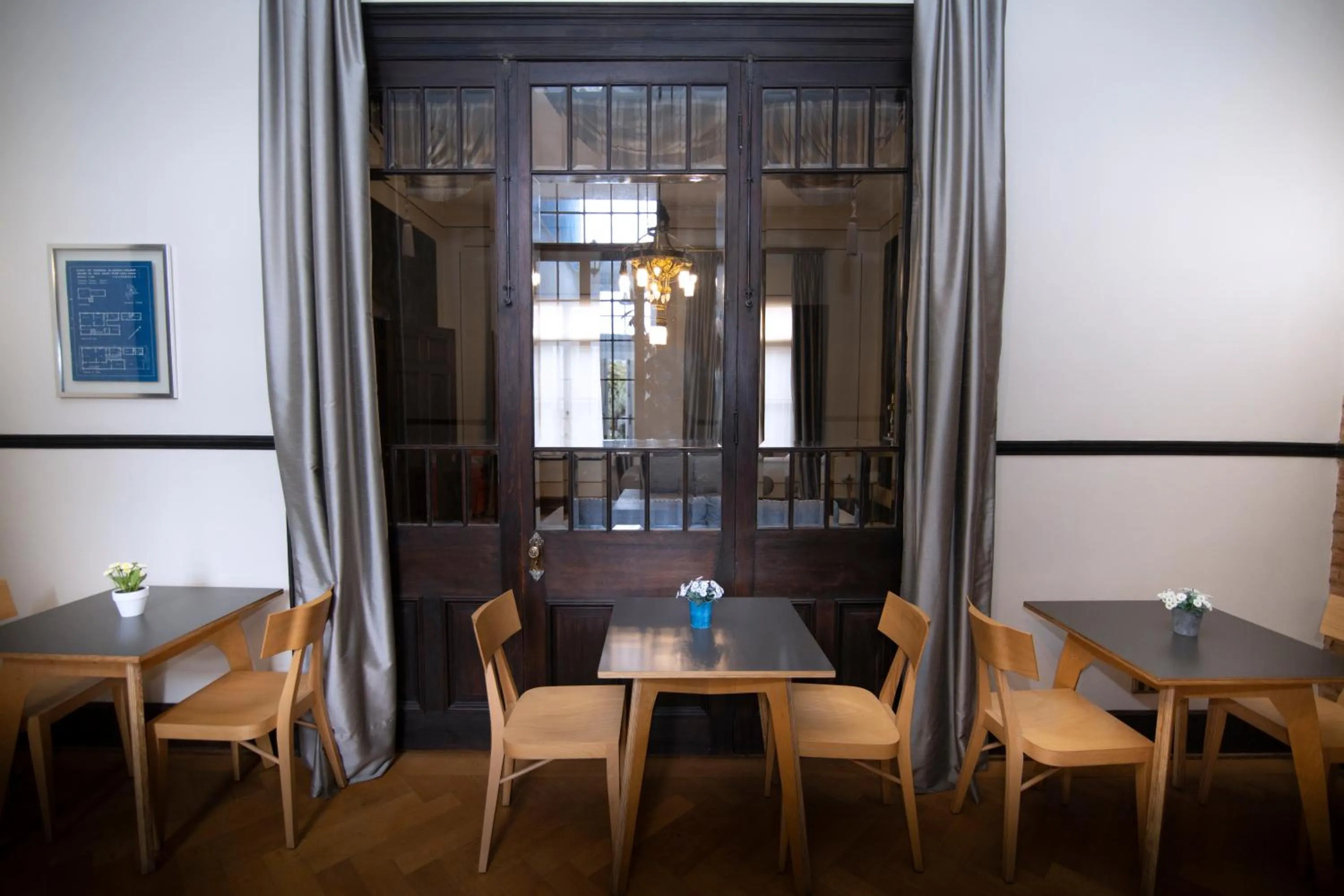 Dining area in New Voga Hotel Boutique