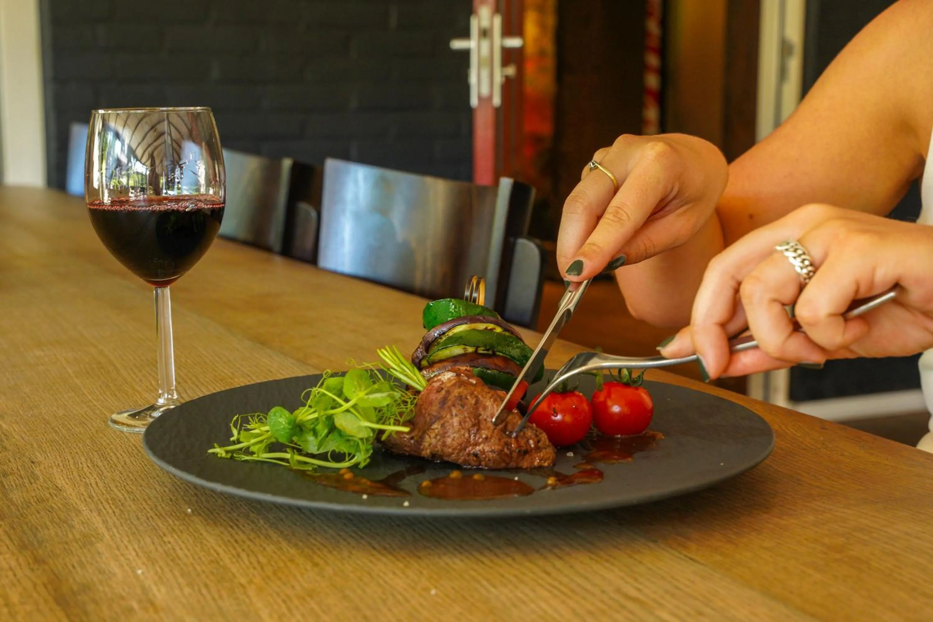 Food and drinks in Boshotel Overberg