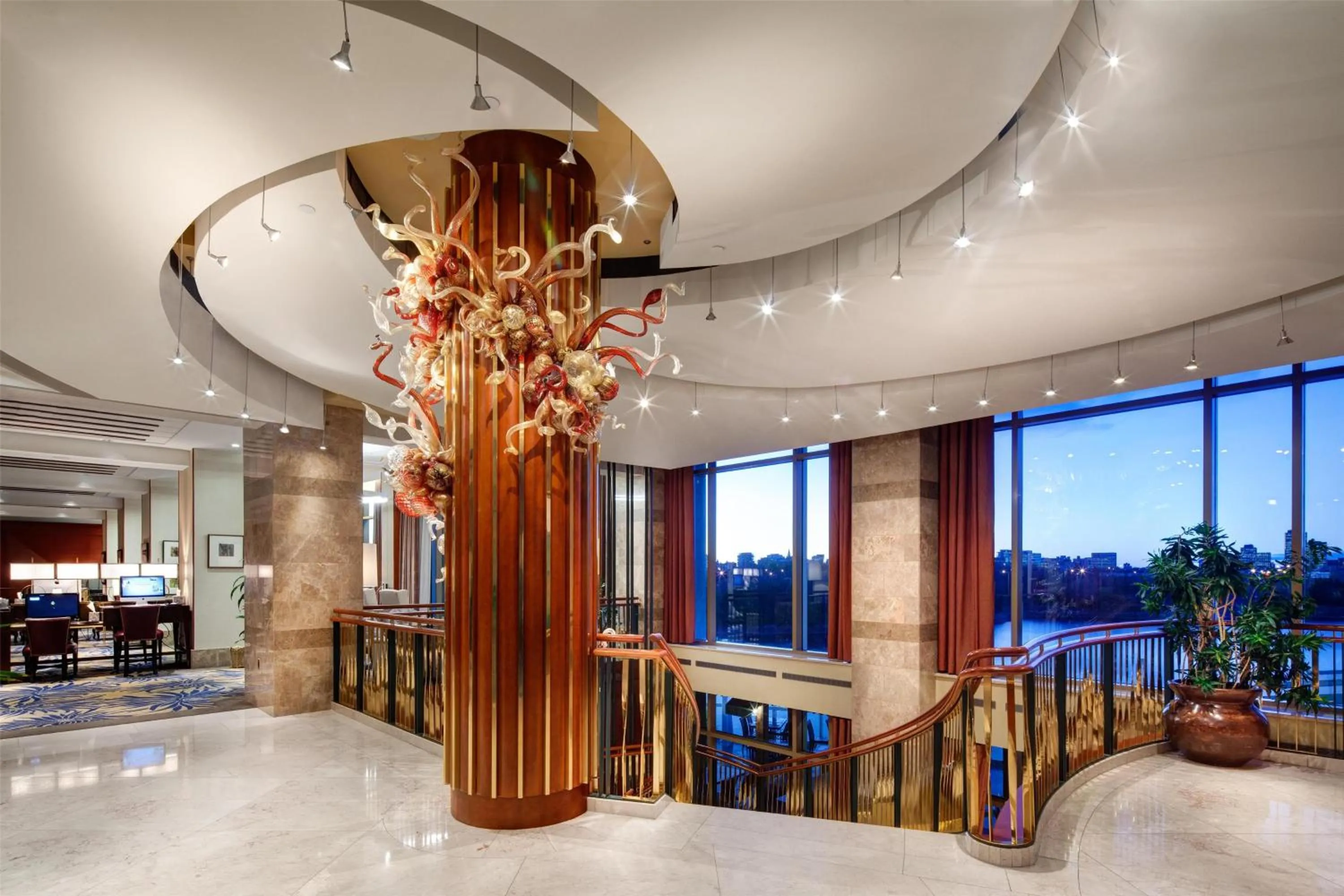Lobby or reception in Hilton Lac-Leamy