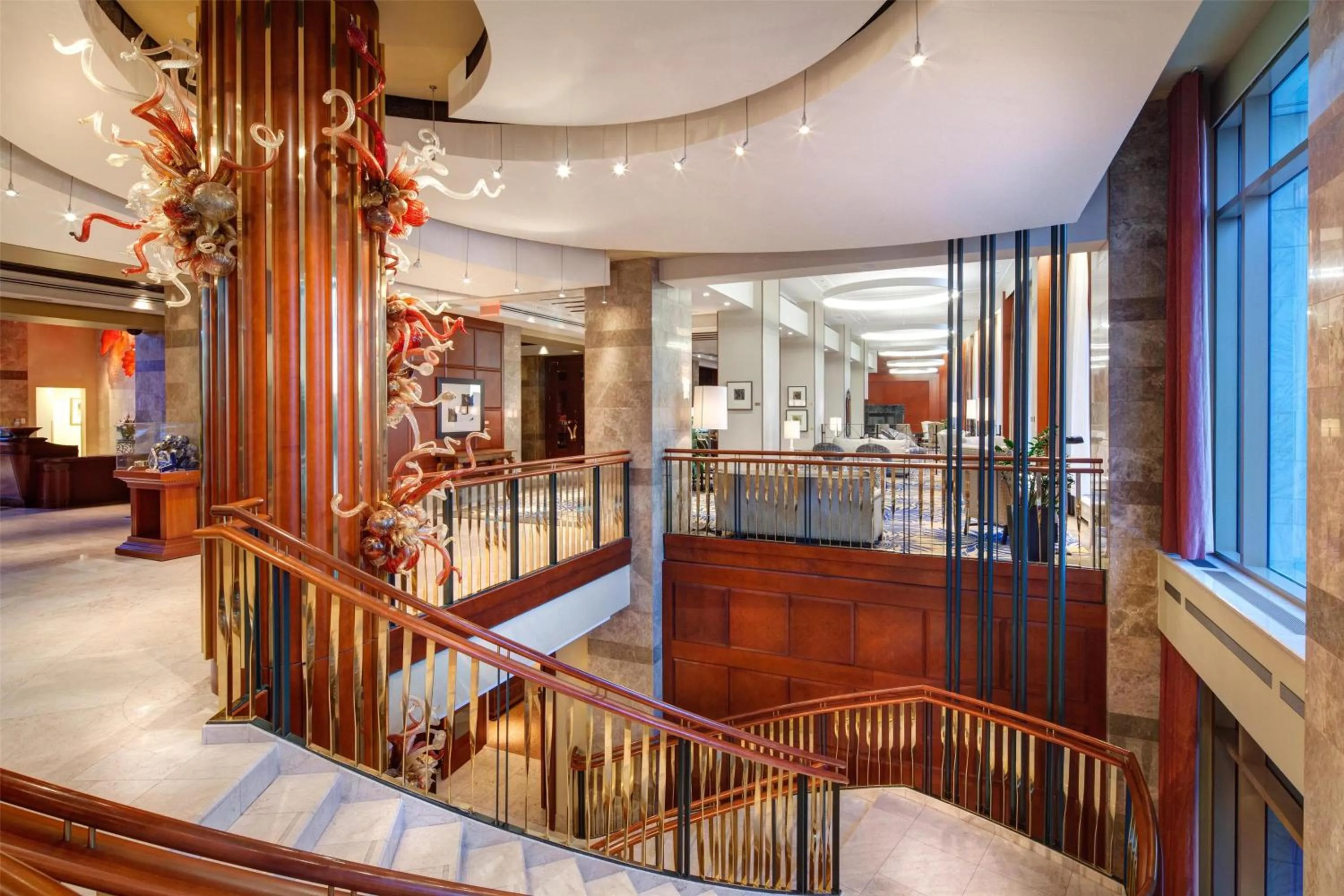 Lobby or reception in Hilton Lac-Leamy