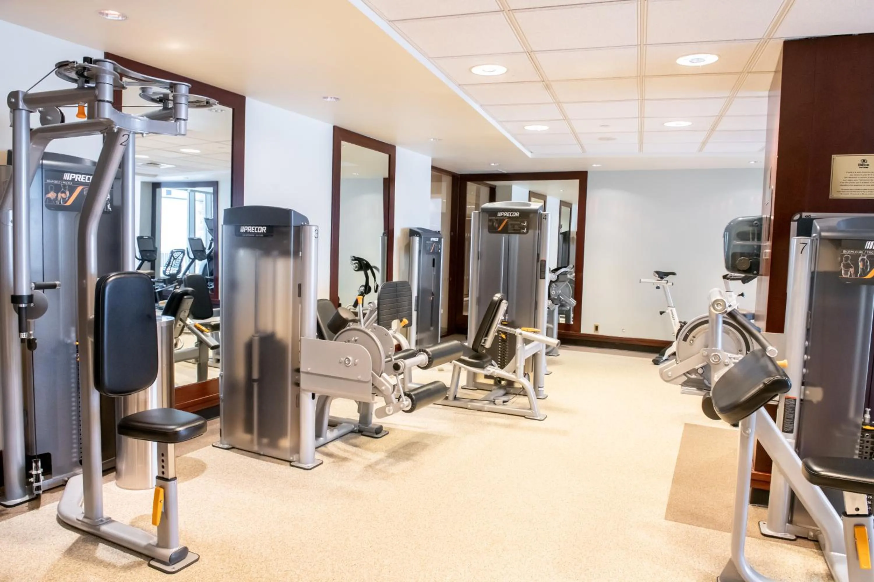 Fitness centre/facilities in Hilton Lac-Leamy