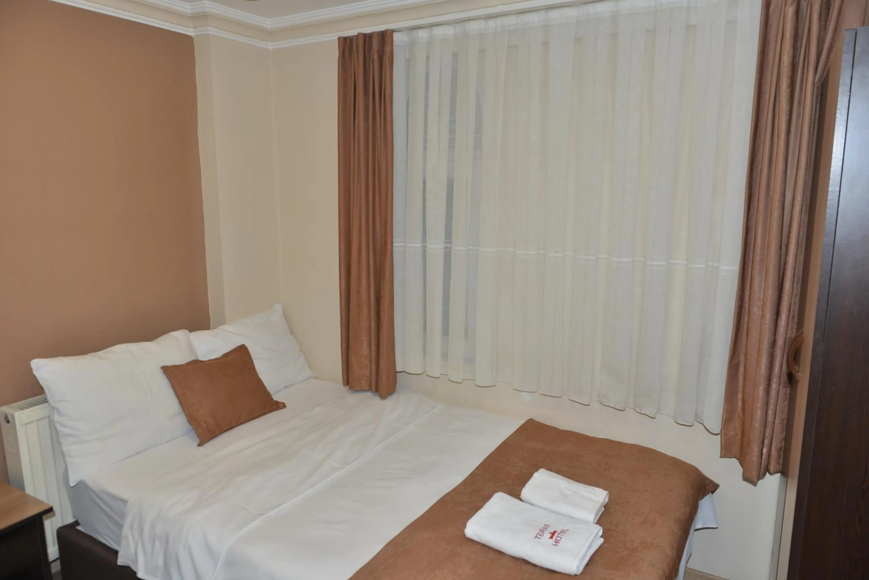 Bed in Teras Hotel Kağıthane