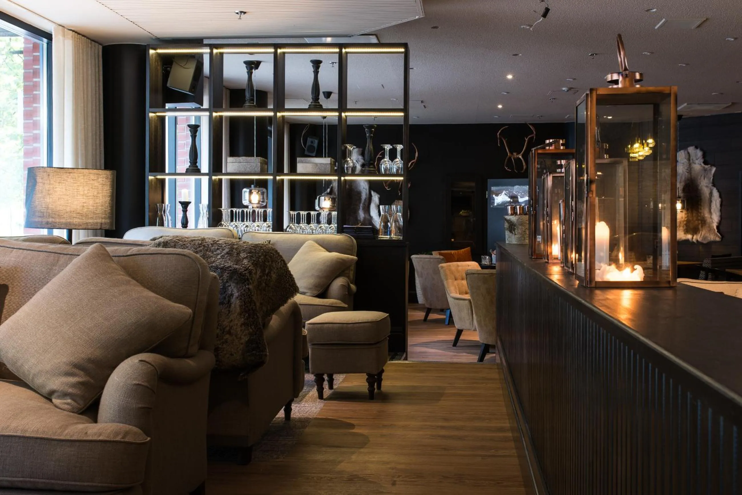 Lounge or bar in Lapland Hotels Tampere
