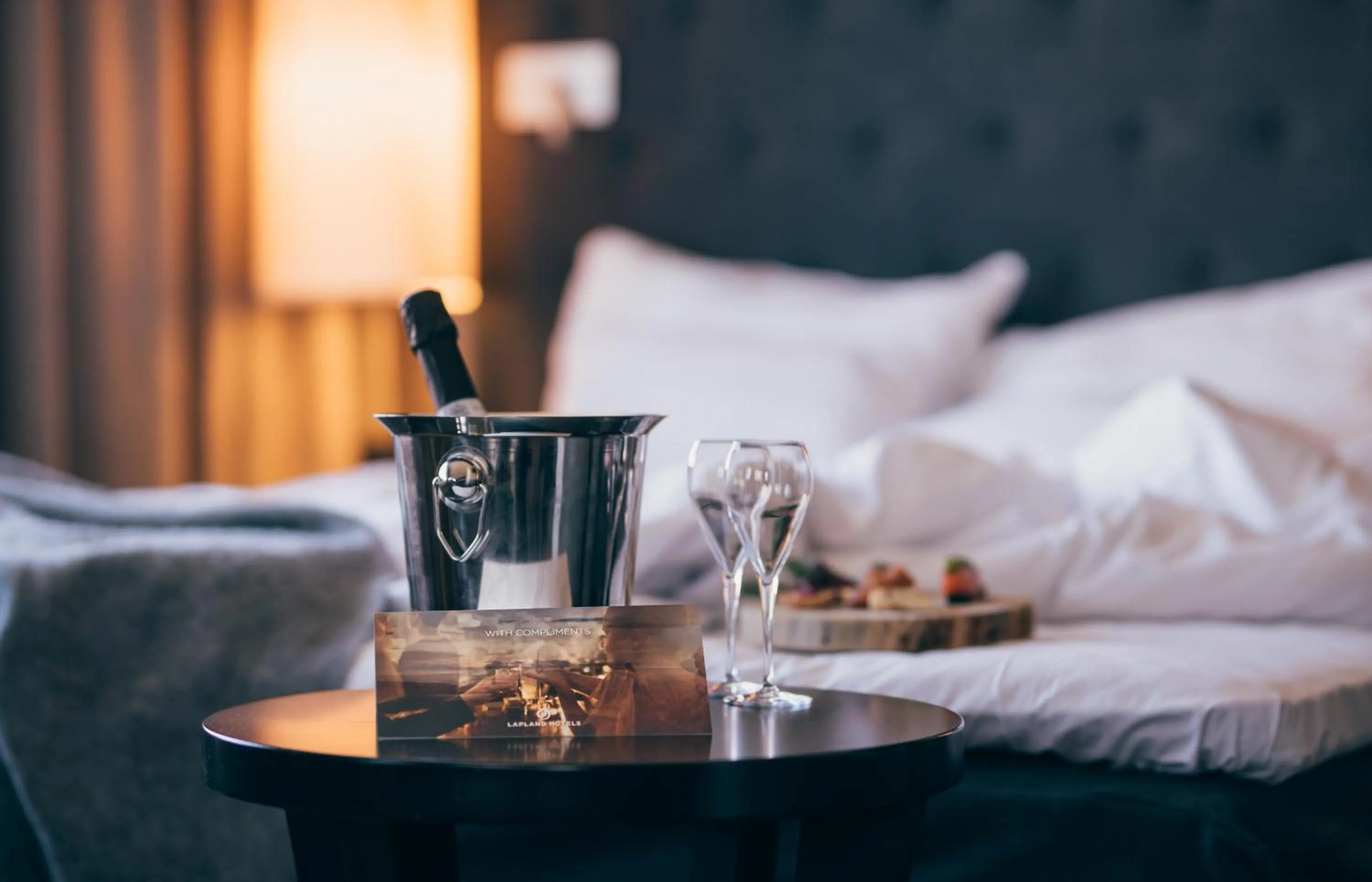 Food and drinks, Bed in Lapland Hotels Tampere