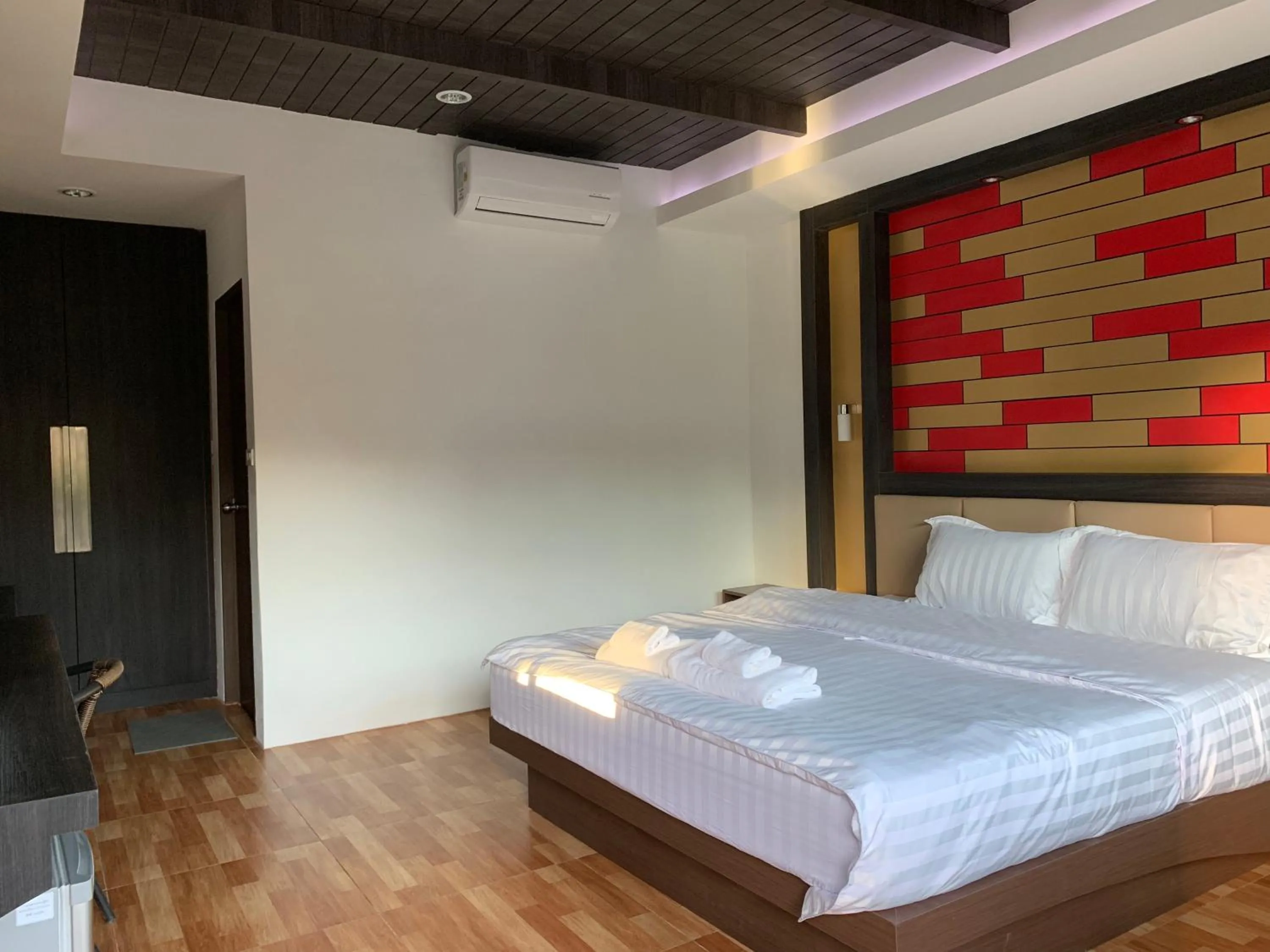 Bed in Thalang resort