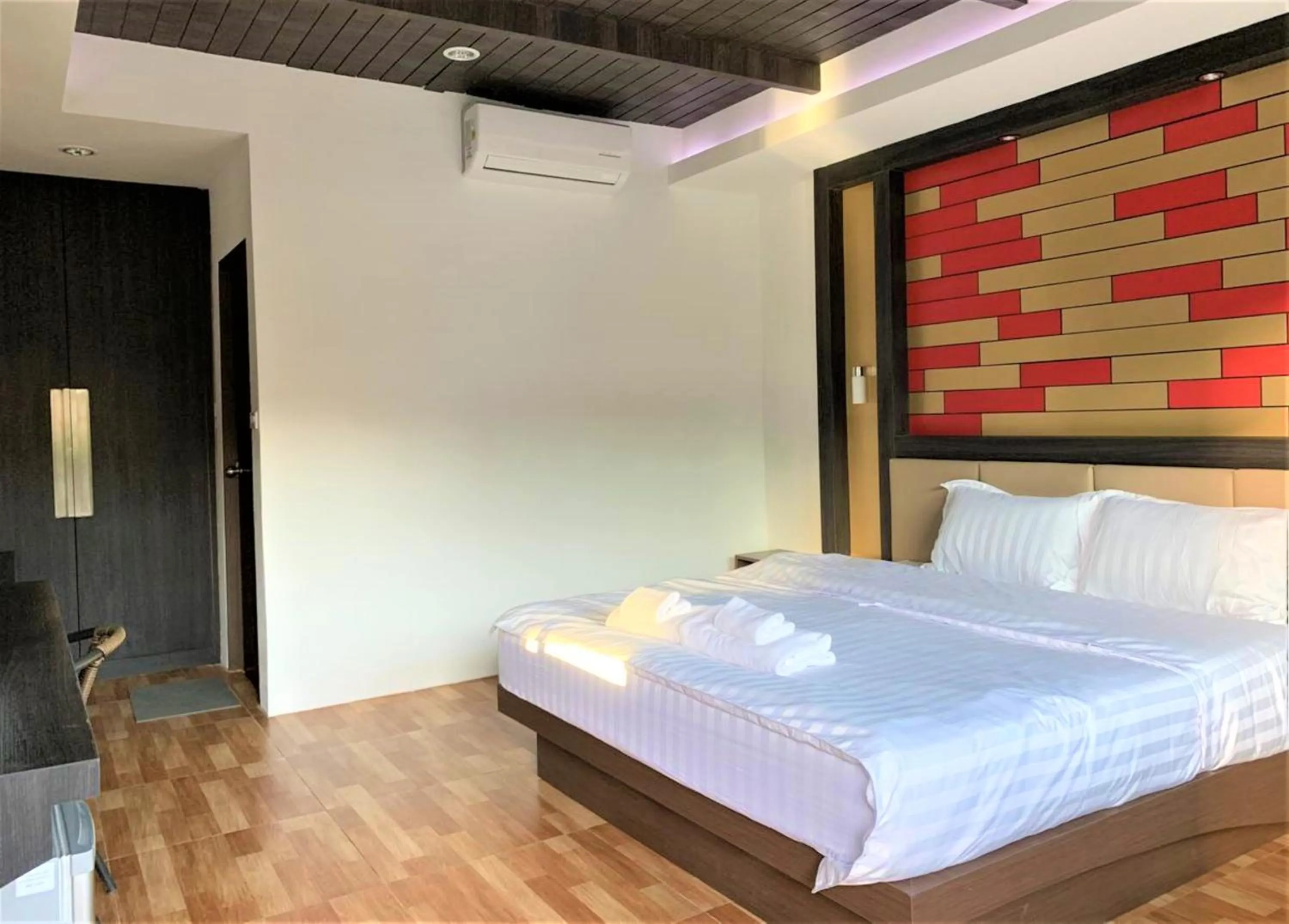 Bed in Thalang resort