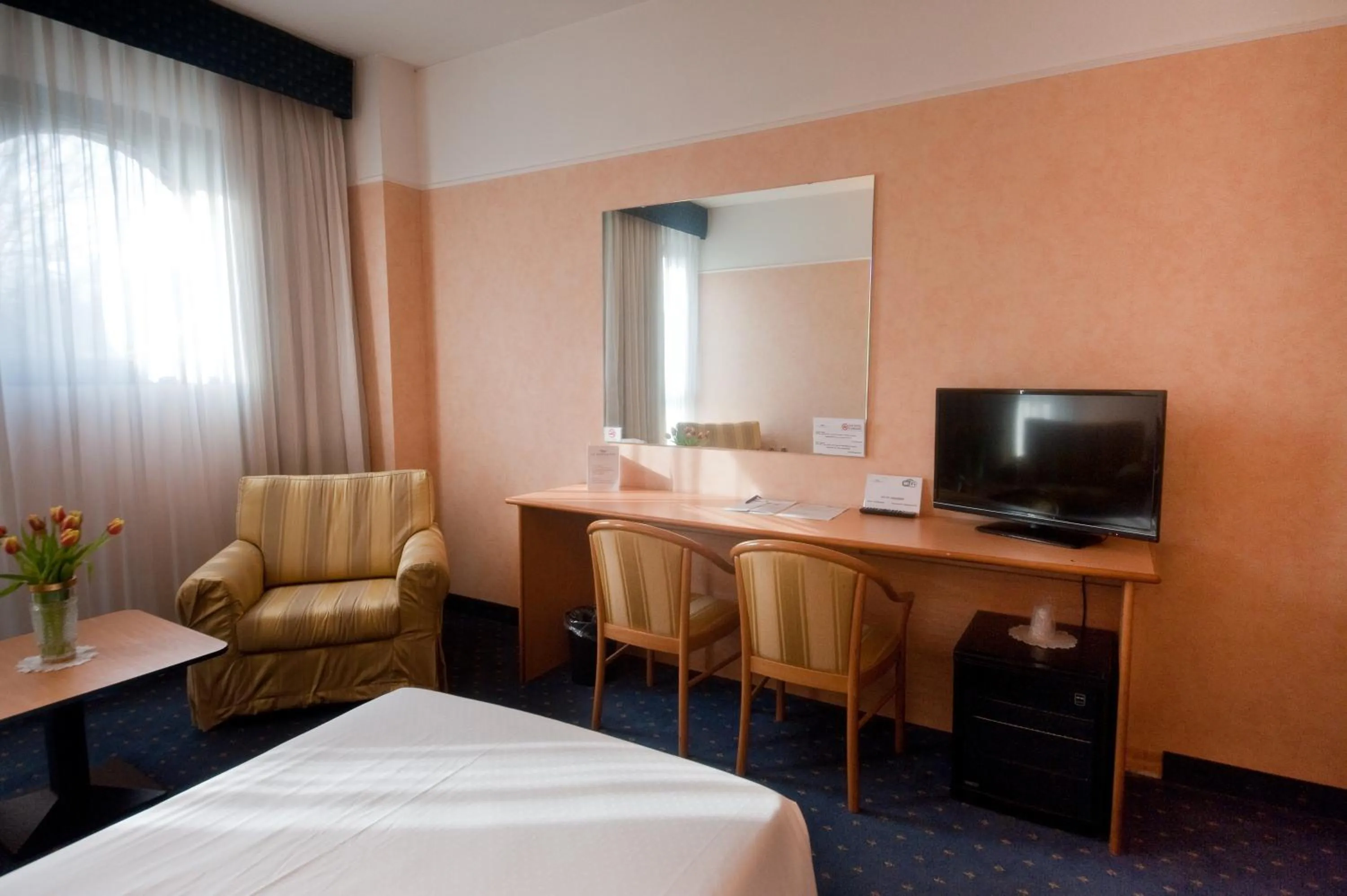 Bed in Hotel Le Sorgenti