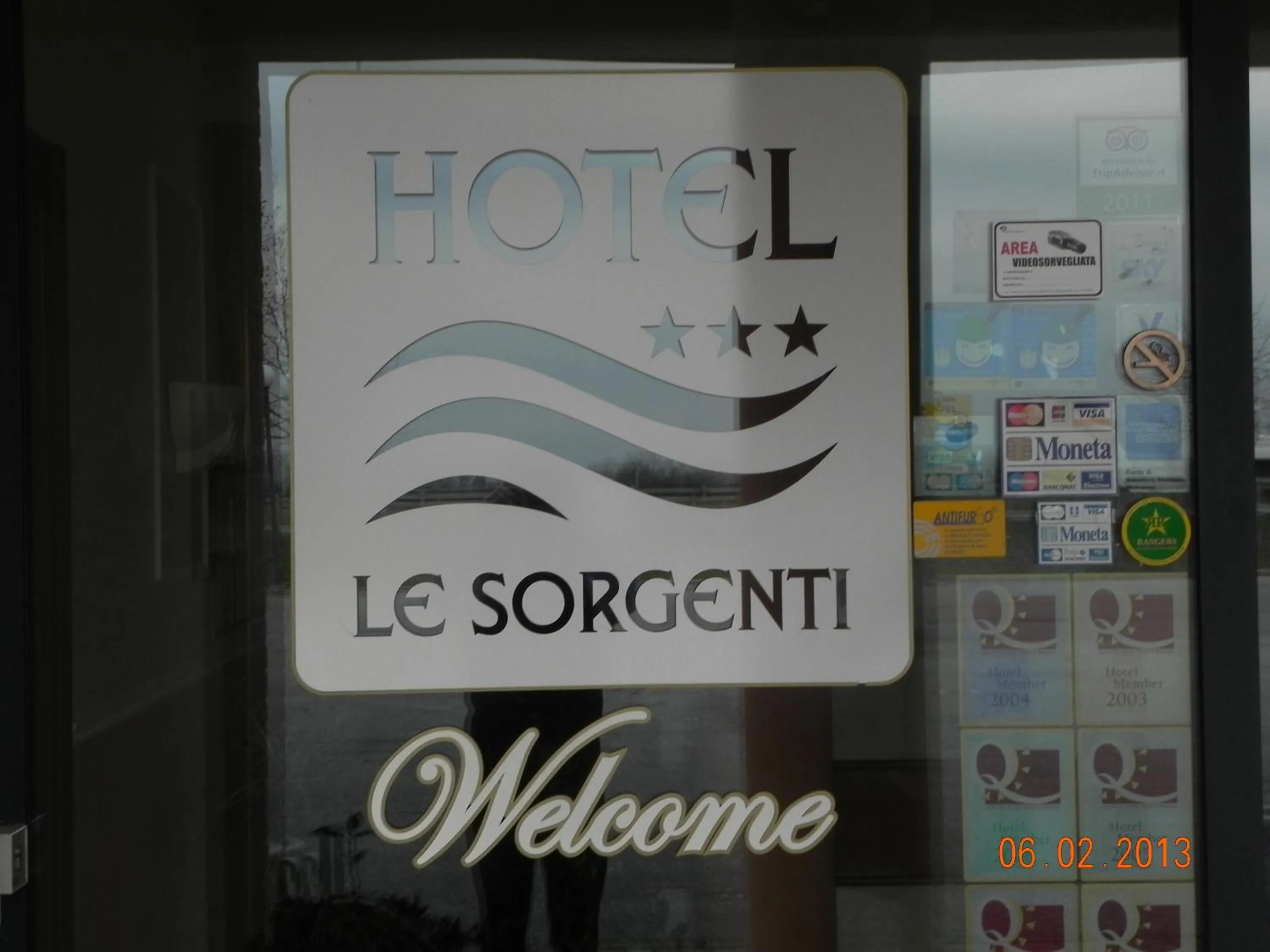 Logo/Certificate/Sign in Hotel Le Sorgenti
