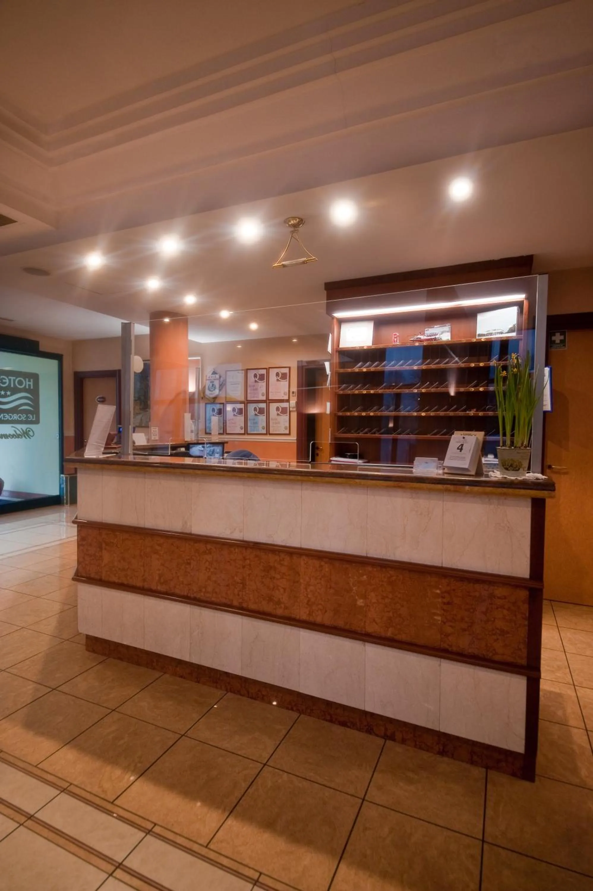 Lobby or reception in Hotel Le Sorgenti