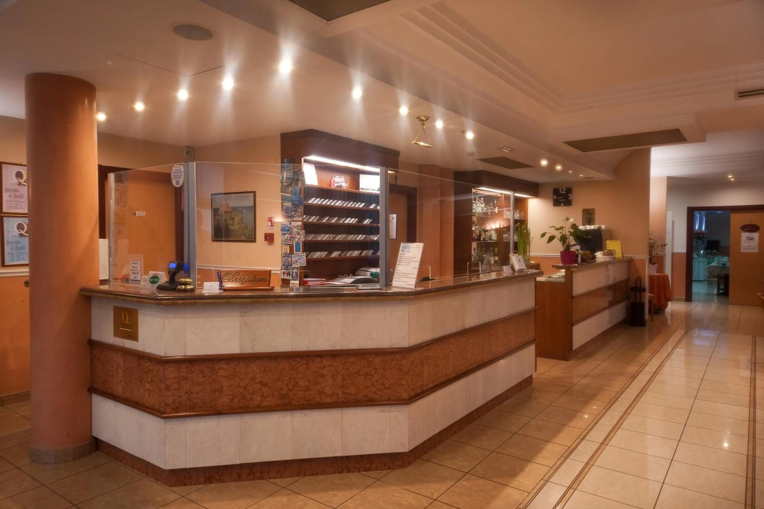 Lobby or reception in Hotel Le Sorgenti