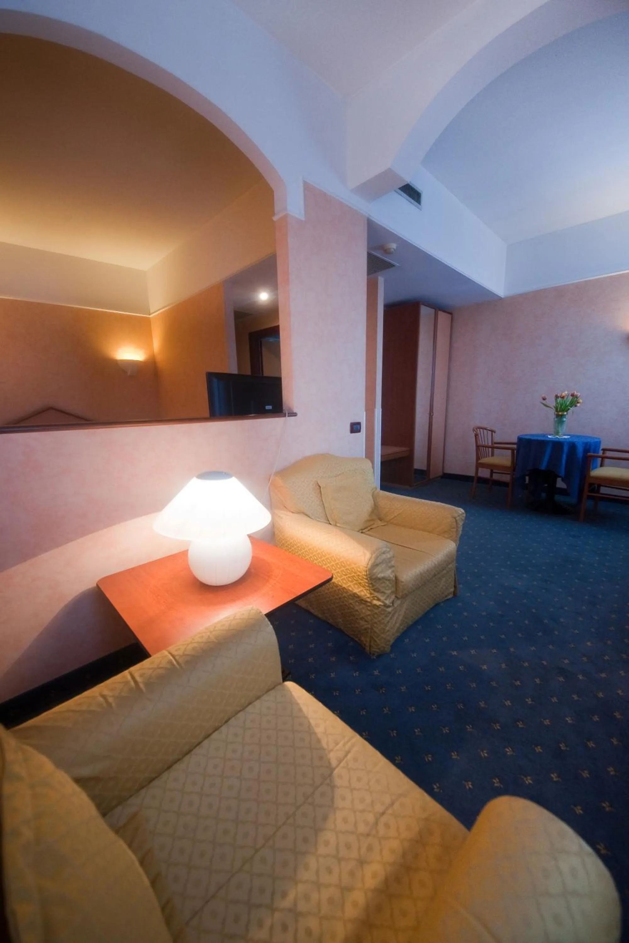 Living room, Bed in Hotel Le Sorgenti