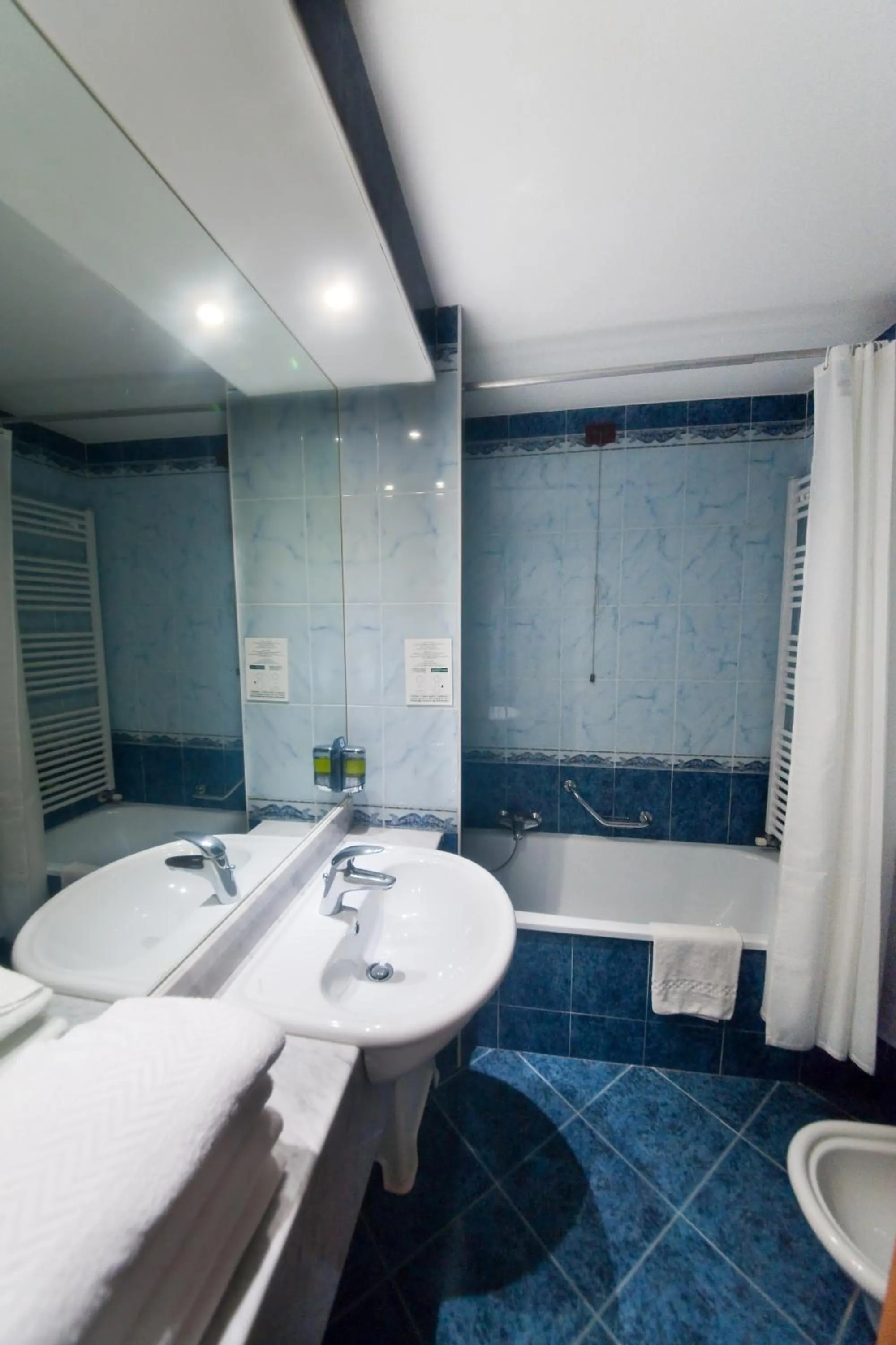 Bathroom in Hotel Le Sorgenti