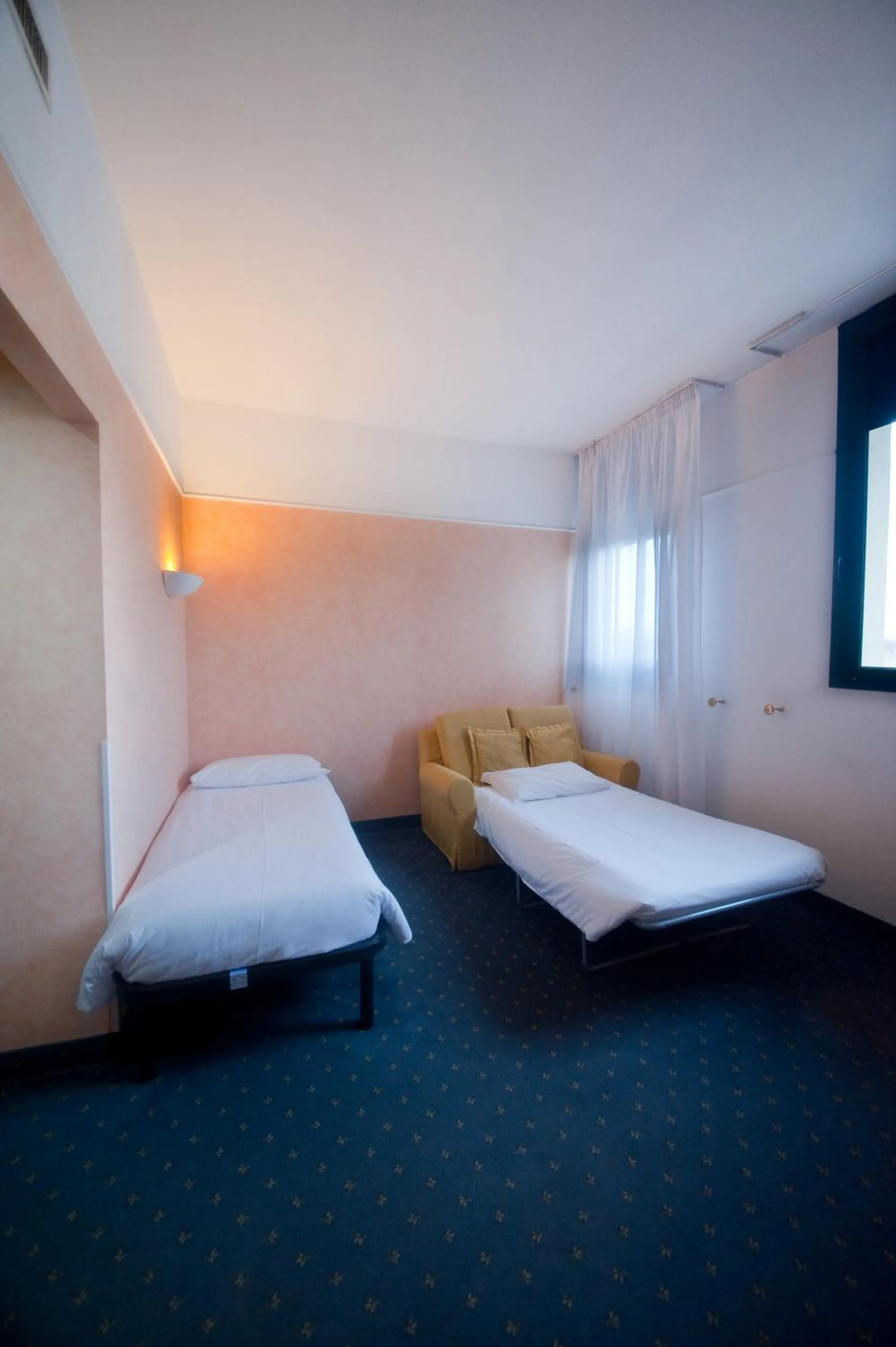 Bed in Hotel Le Sorgenti