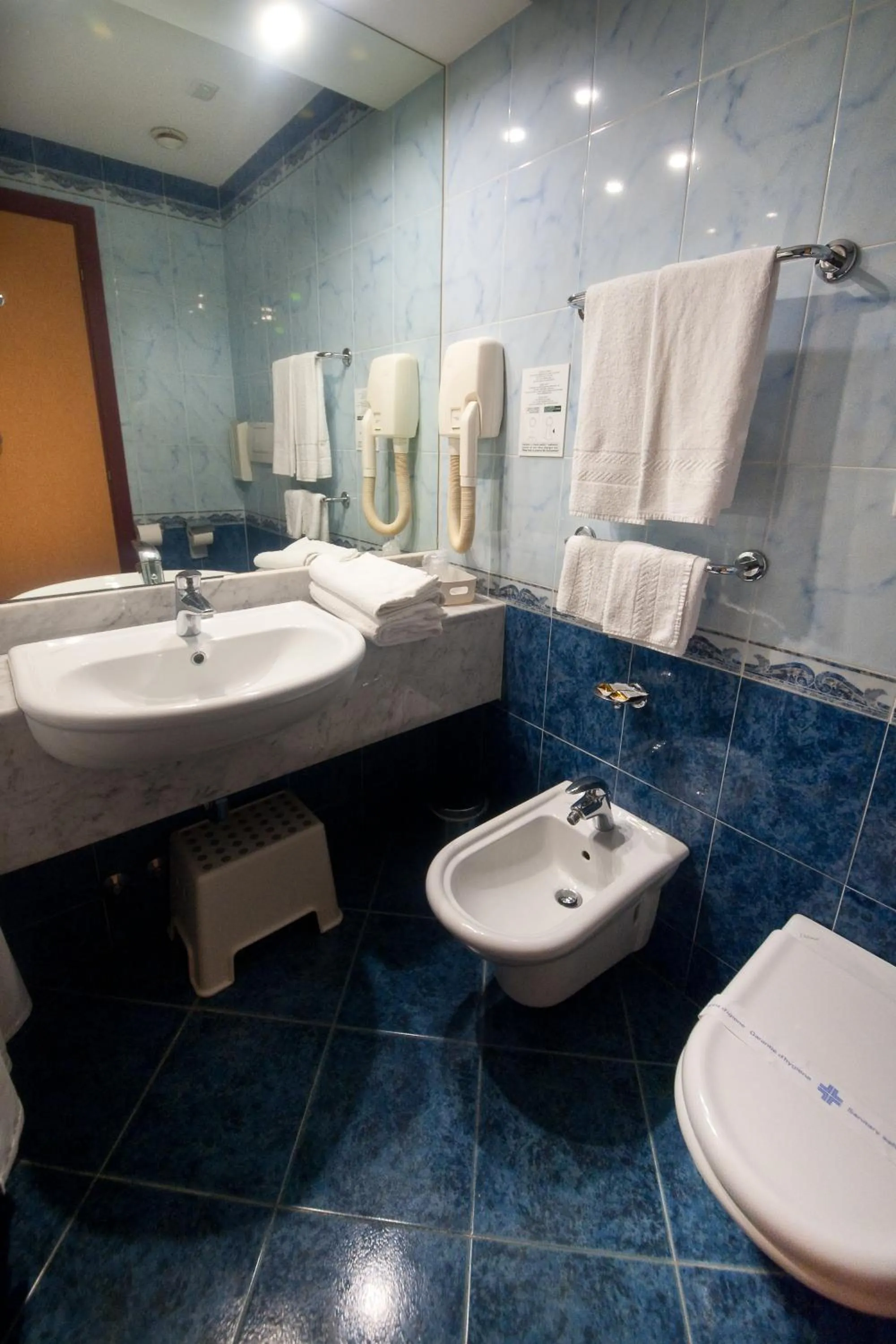 Bathroom in Hotel Le Sorgenti