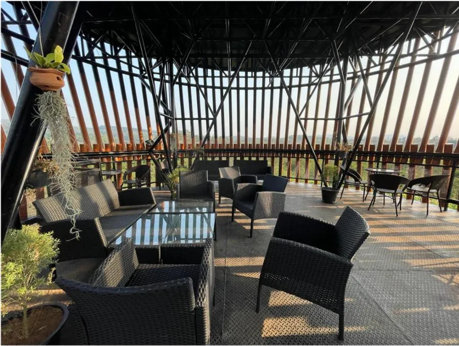 Seating area in Hug Jang Loei Garden & Resort