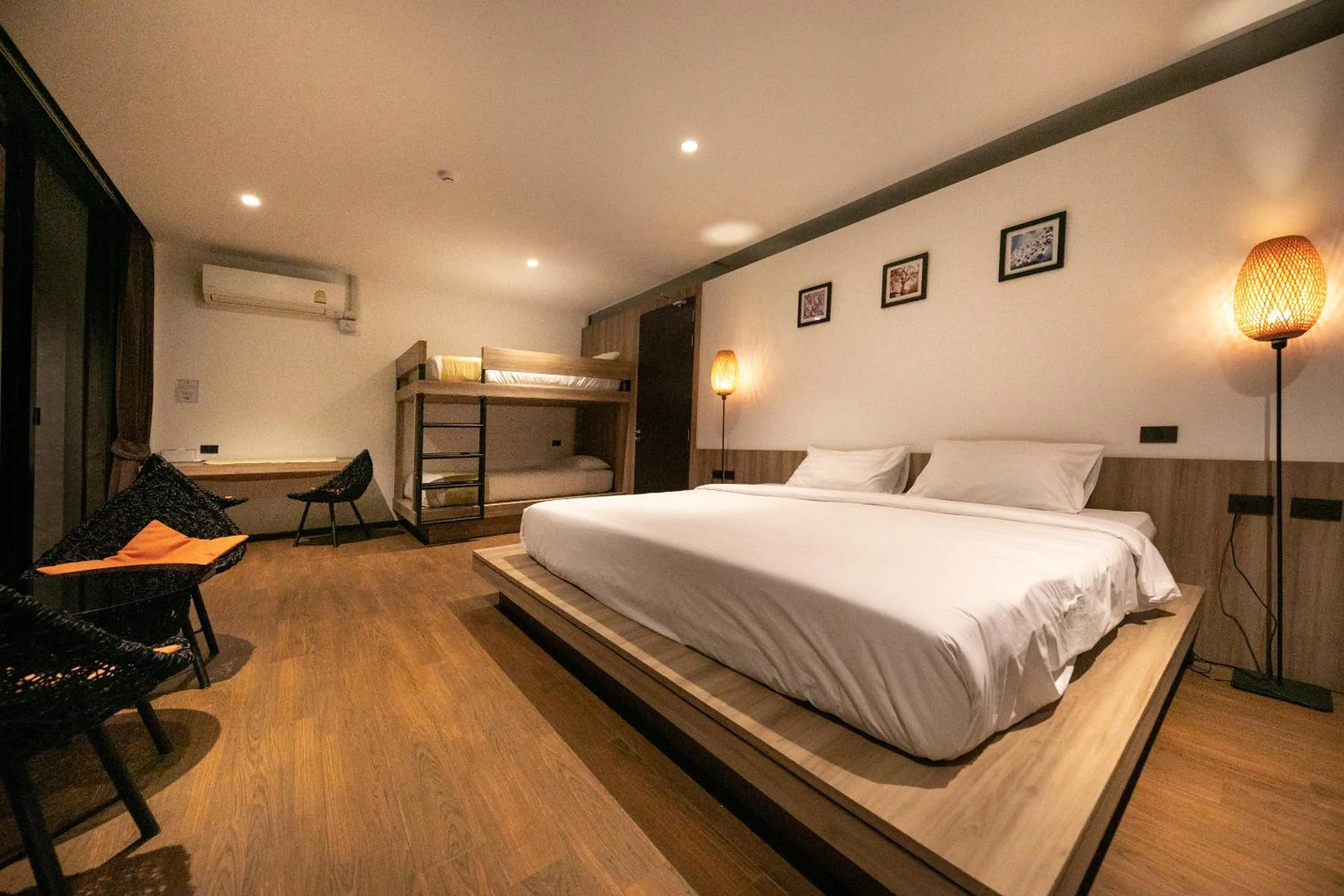 Bed in Hug Jang Loei Garden & Resort