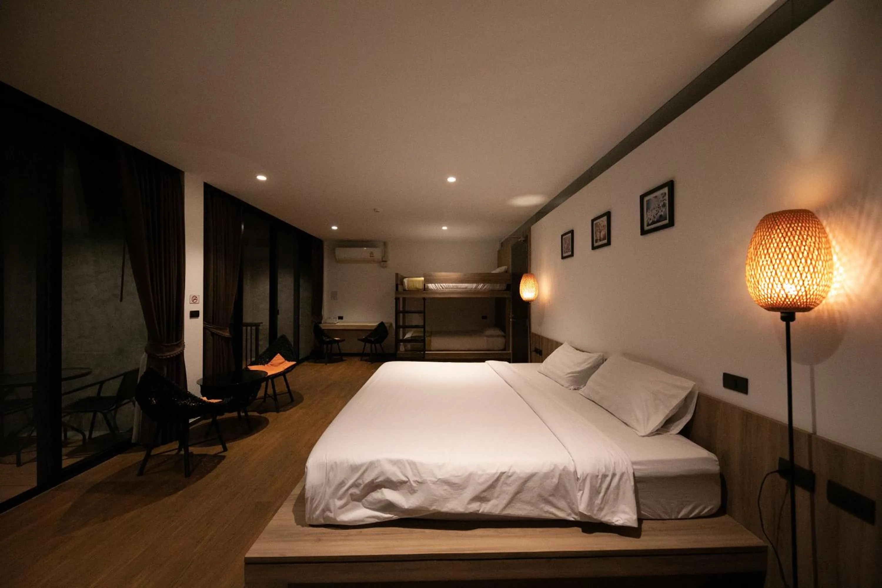 Bed in Hug Jang Loei Garden & Resort
