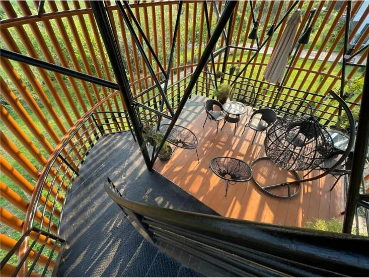 Seating area in Hug Jang Loei Garden & Resort