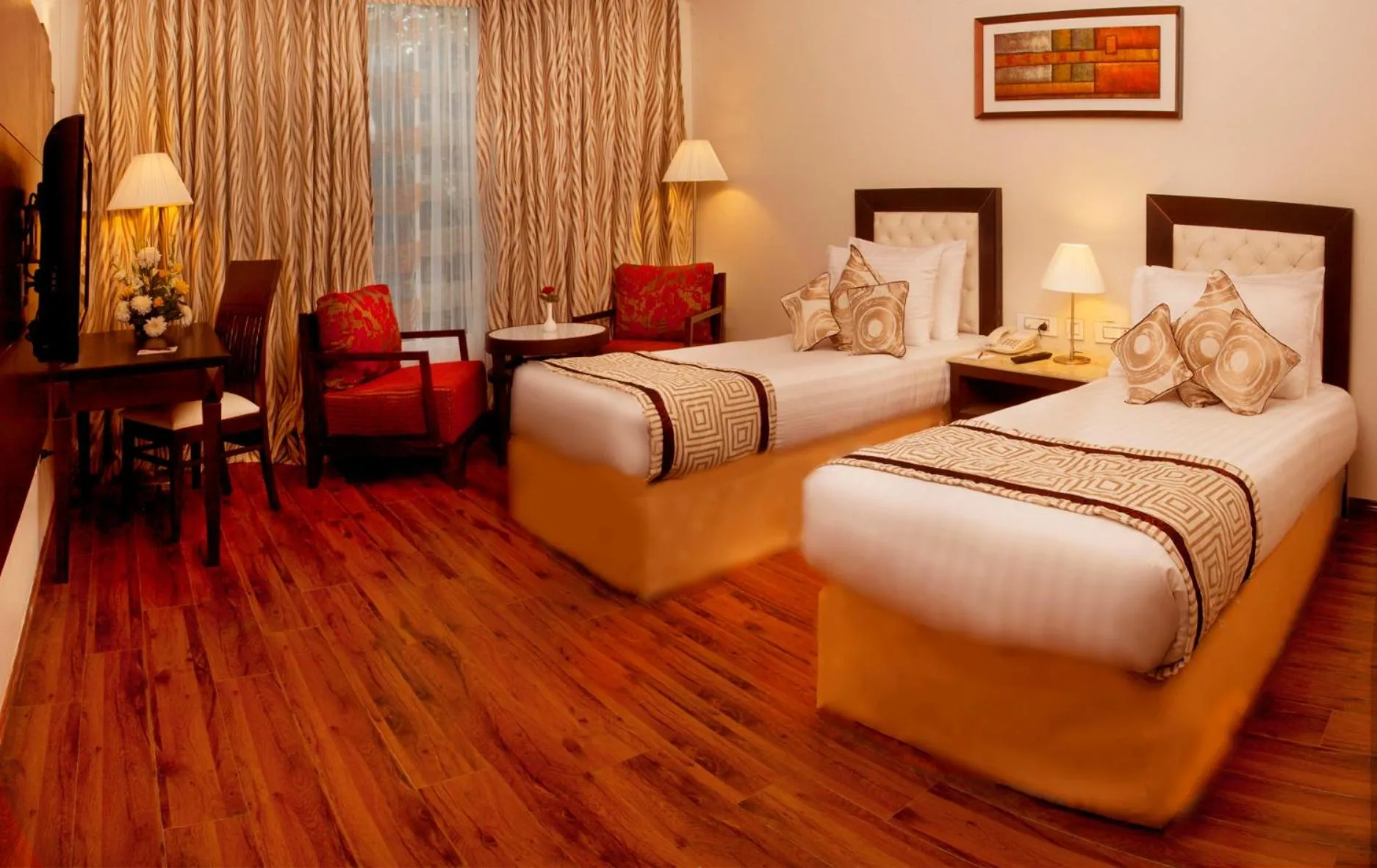 Bedroom, Bed in TreeHouse Queens Pearl