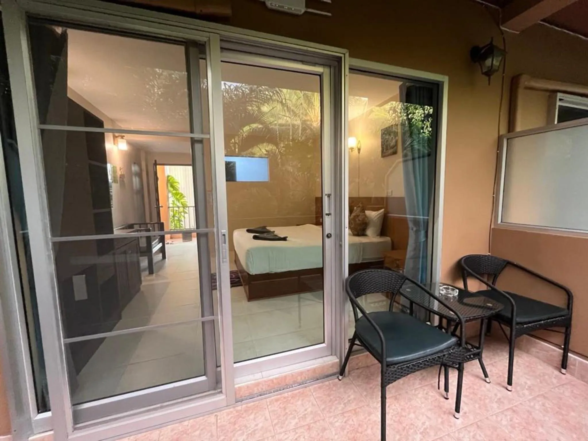 Bed in Srichada Hotel Khaolak - SHA Extra Plus