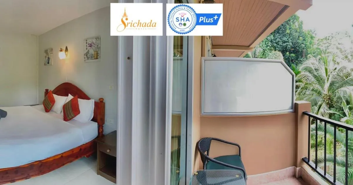 View (from property/room), Bed in Srichada Hotel Khaolak - SHA Extra Plus