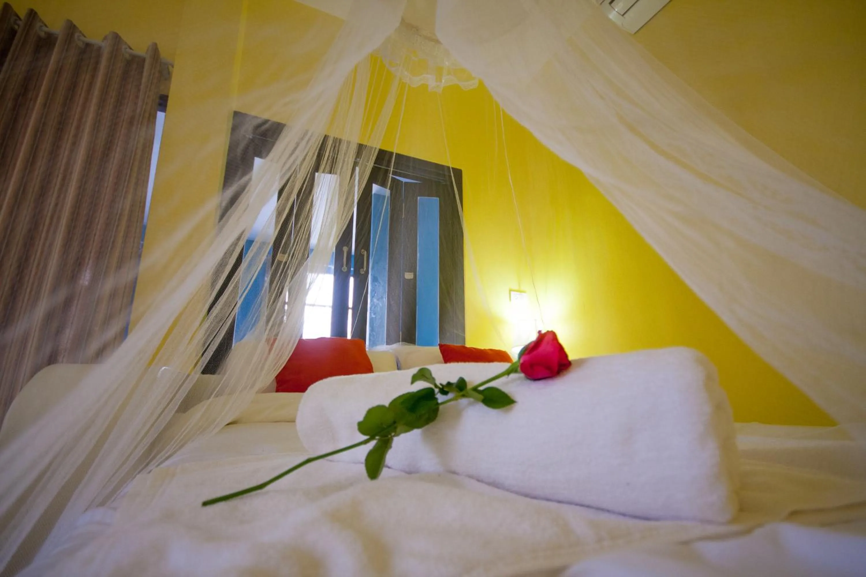 Bed in Laemsing Whitehouse Resort