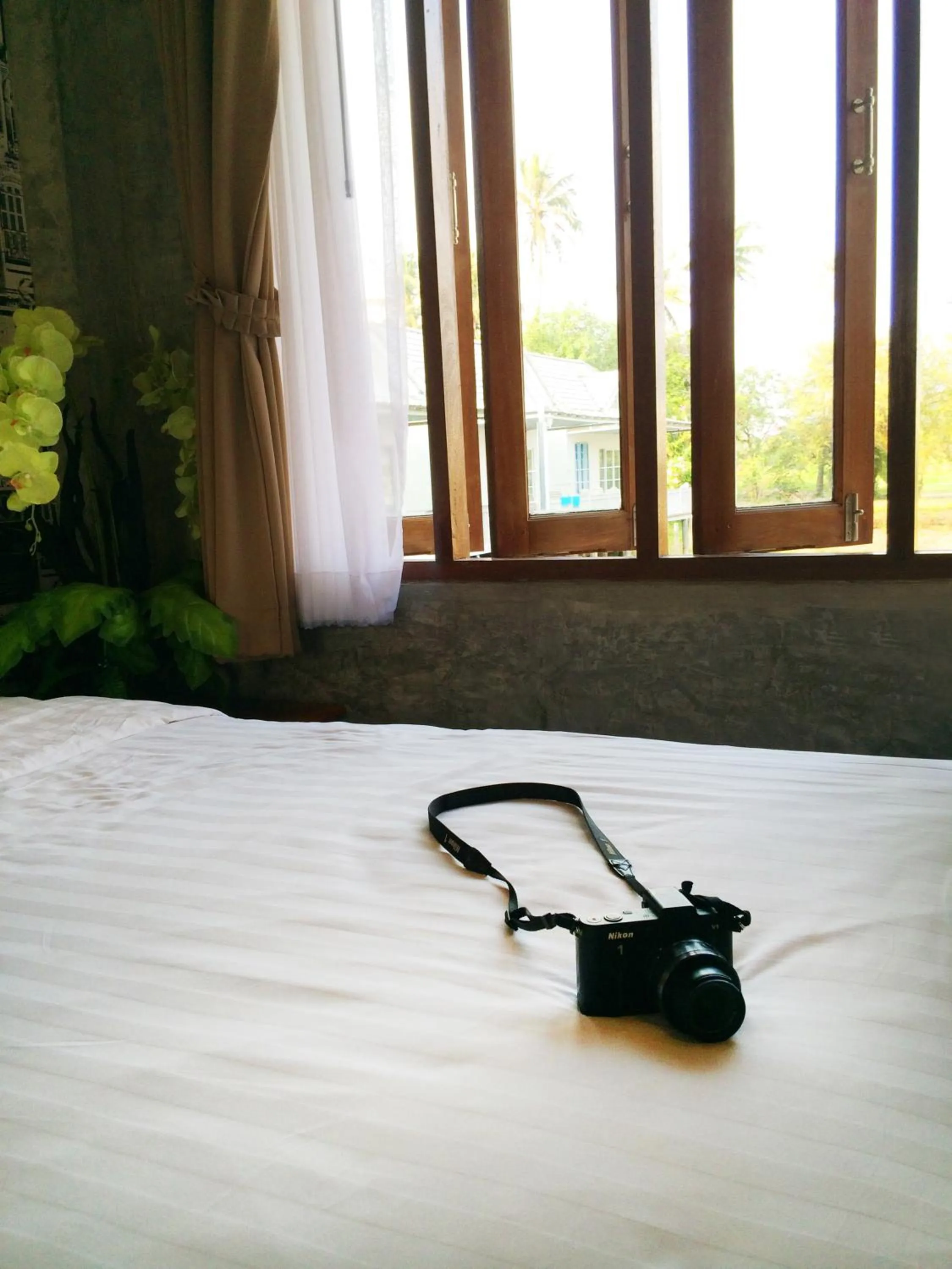 Bed in Laemsing Whitehouse Resort