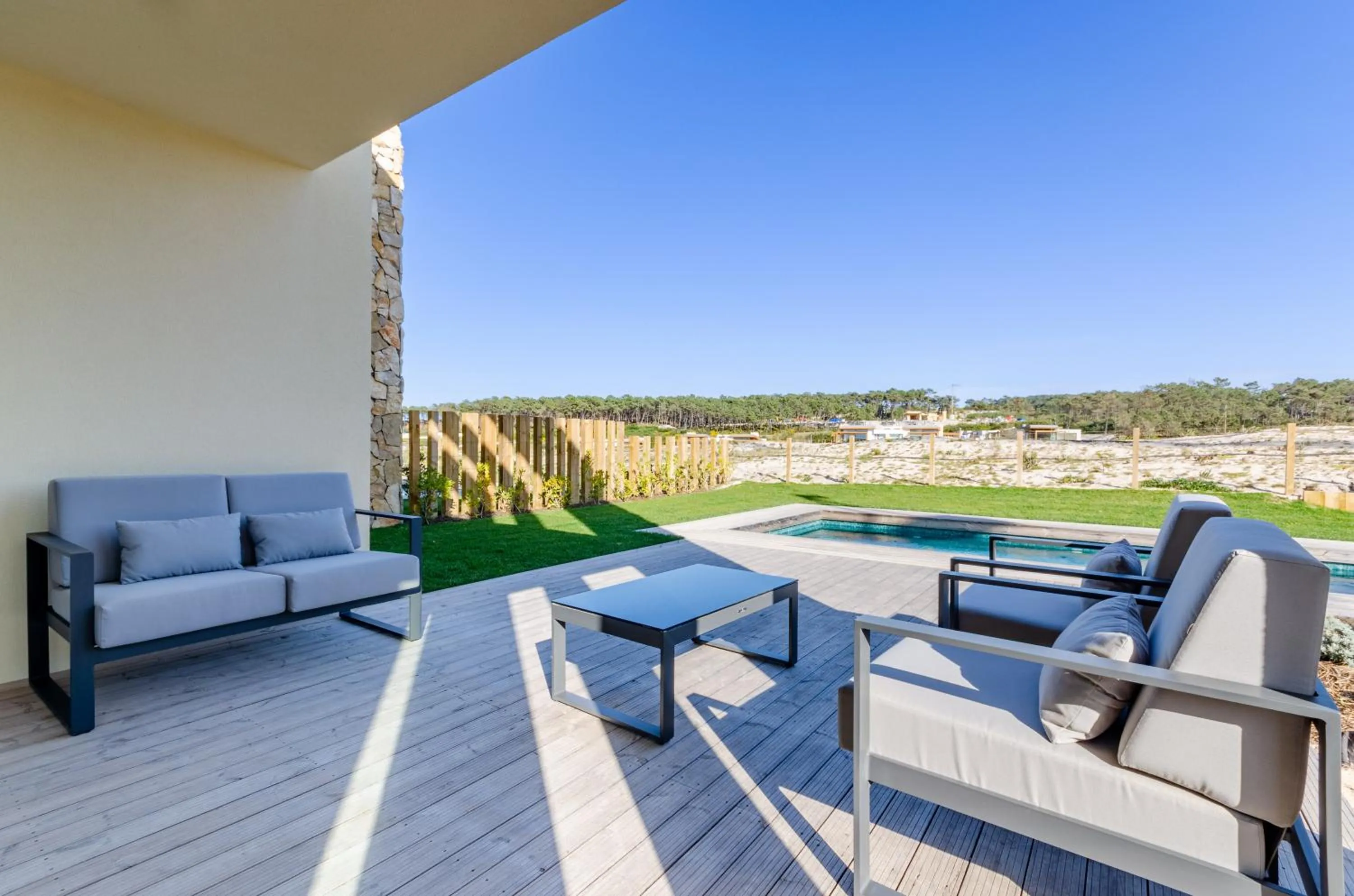 Patio in West Cliffs Ocean and Golf Resort