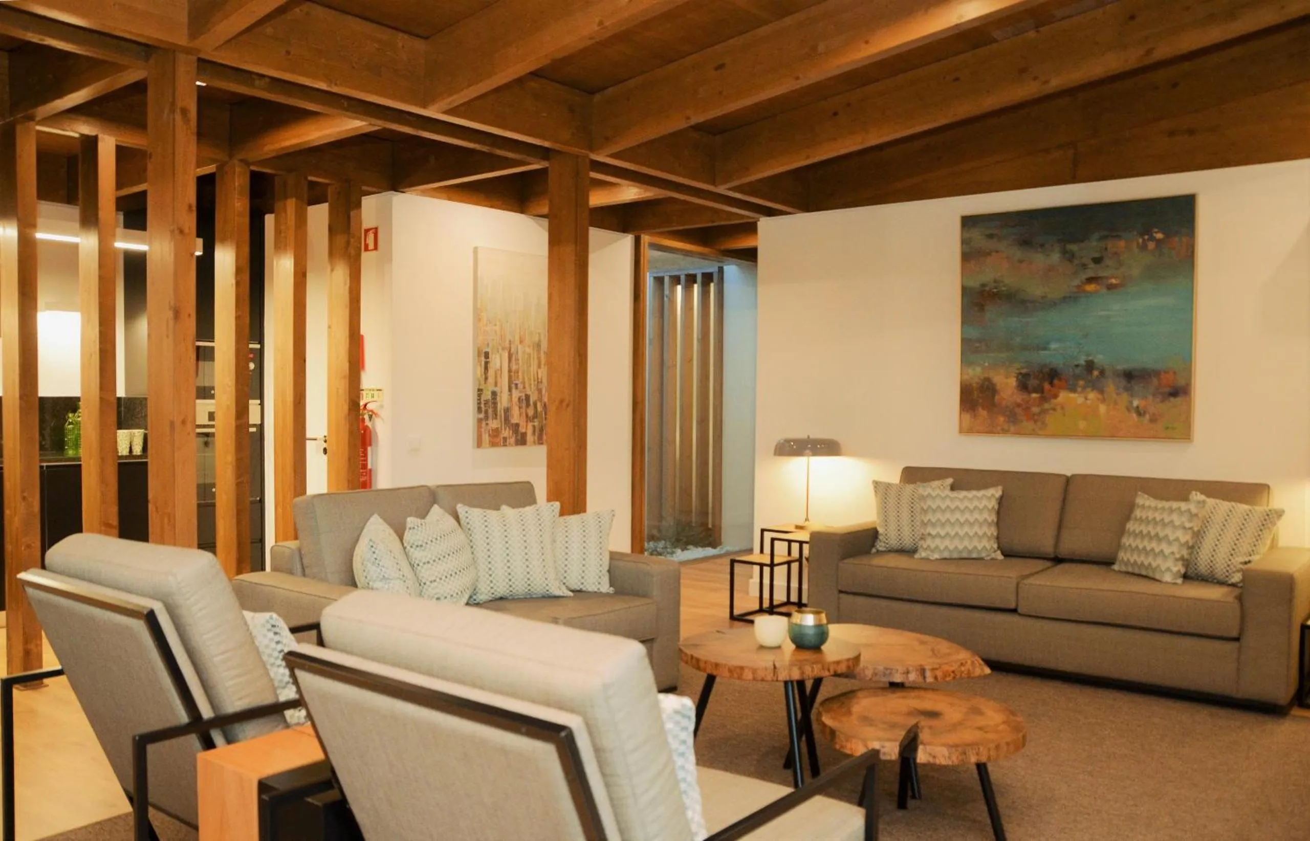 Living room in West Cliffs Ocean and Golf Resort