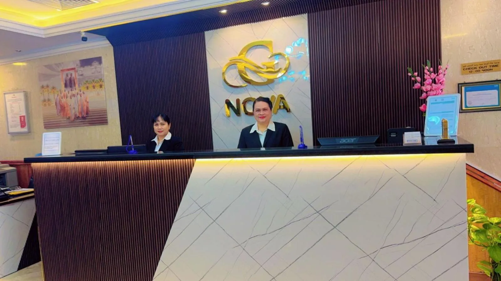 Lobby or reception in Grand Nova Hotel