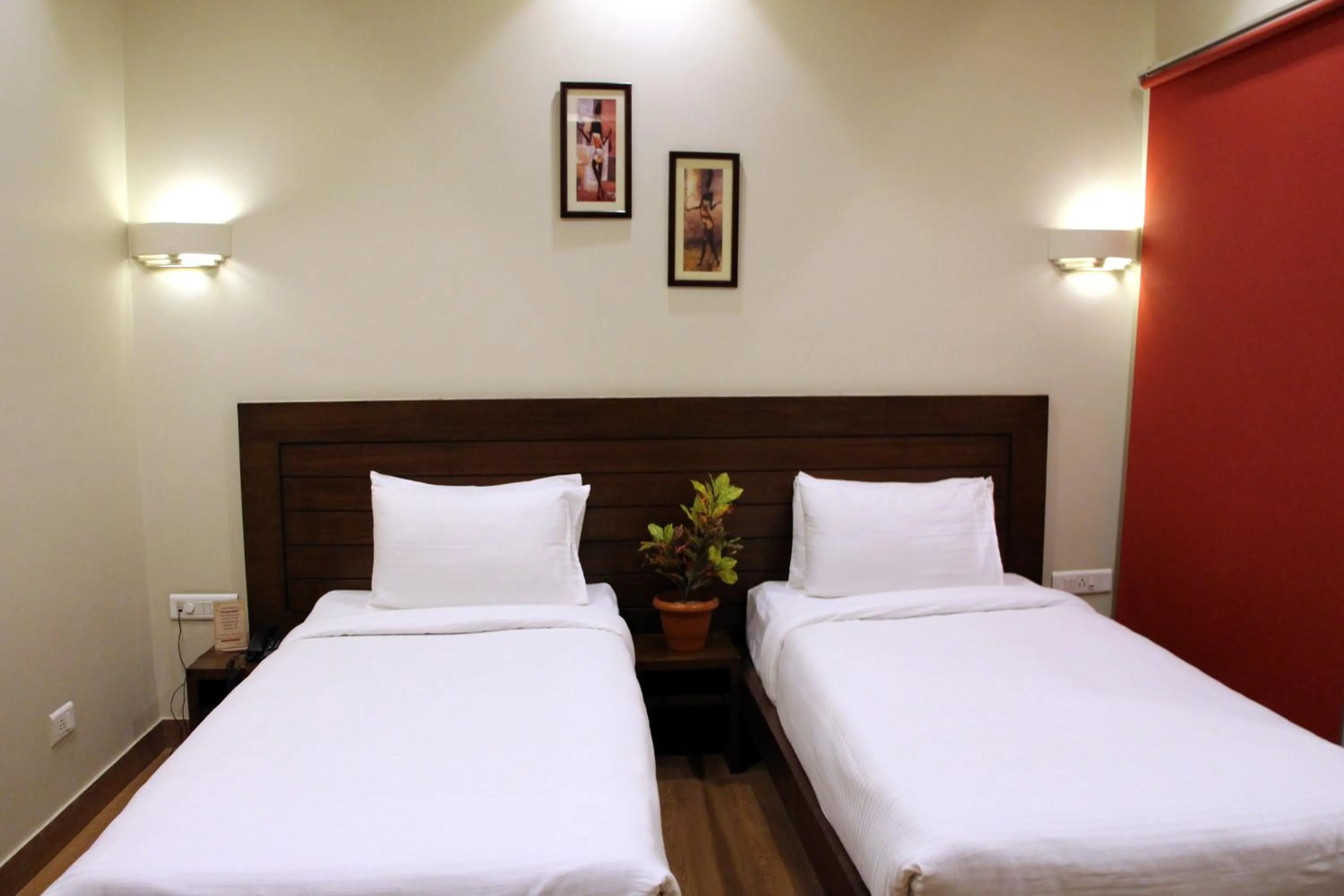Bed in Hotel Dasaprakash