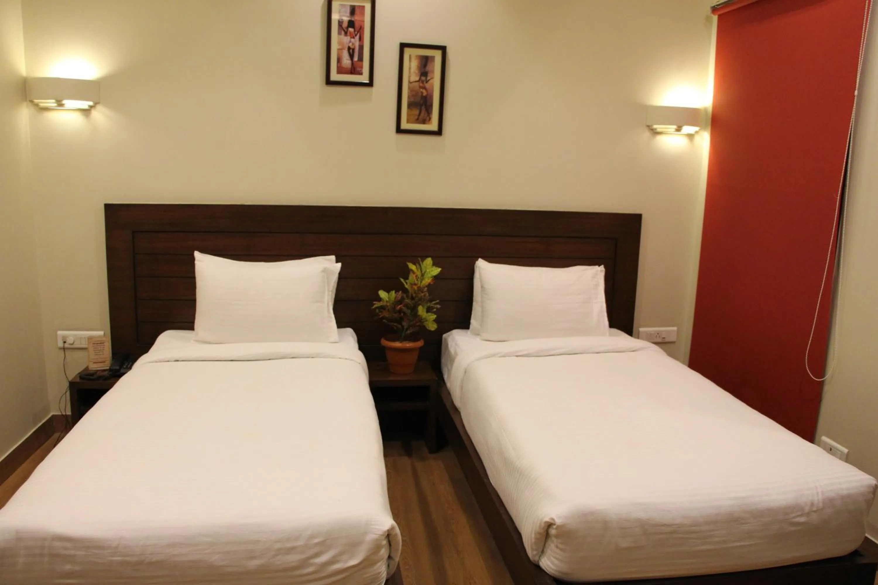 Bed in Hotel Dasaprakash