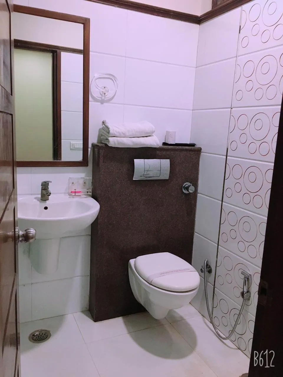 Bathroom in Hotel Dasaprakash