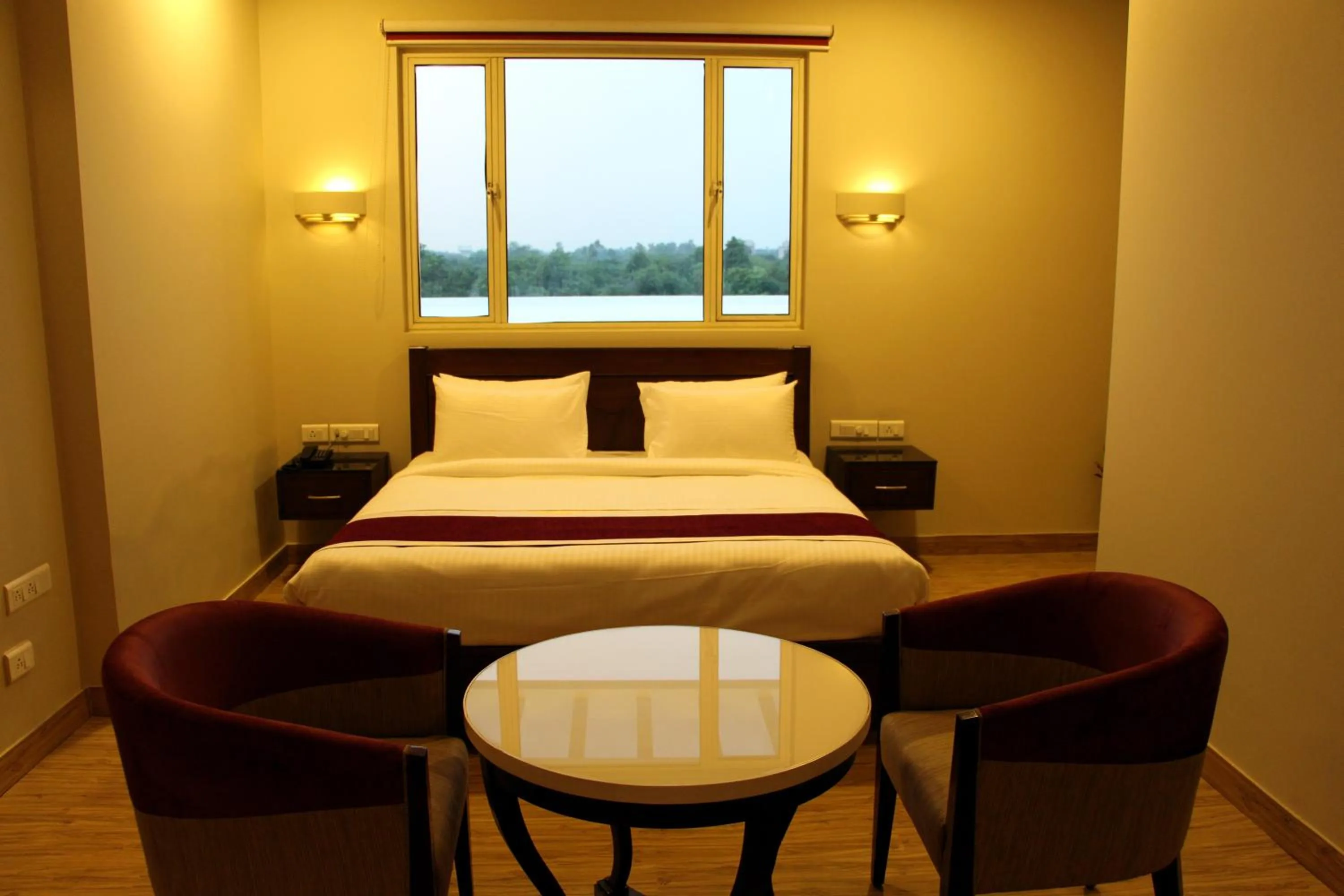 Bed in Hotel Dasaprakash